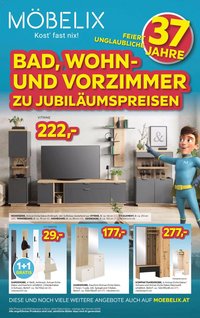 Möbelix BAD, WOHN- UND VORZIMMMEERR ZU JUBILÄUMSPREISEN