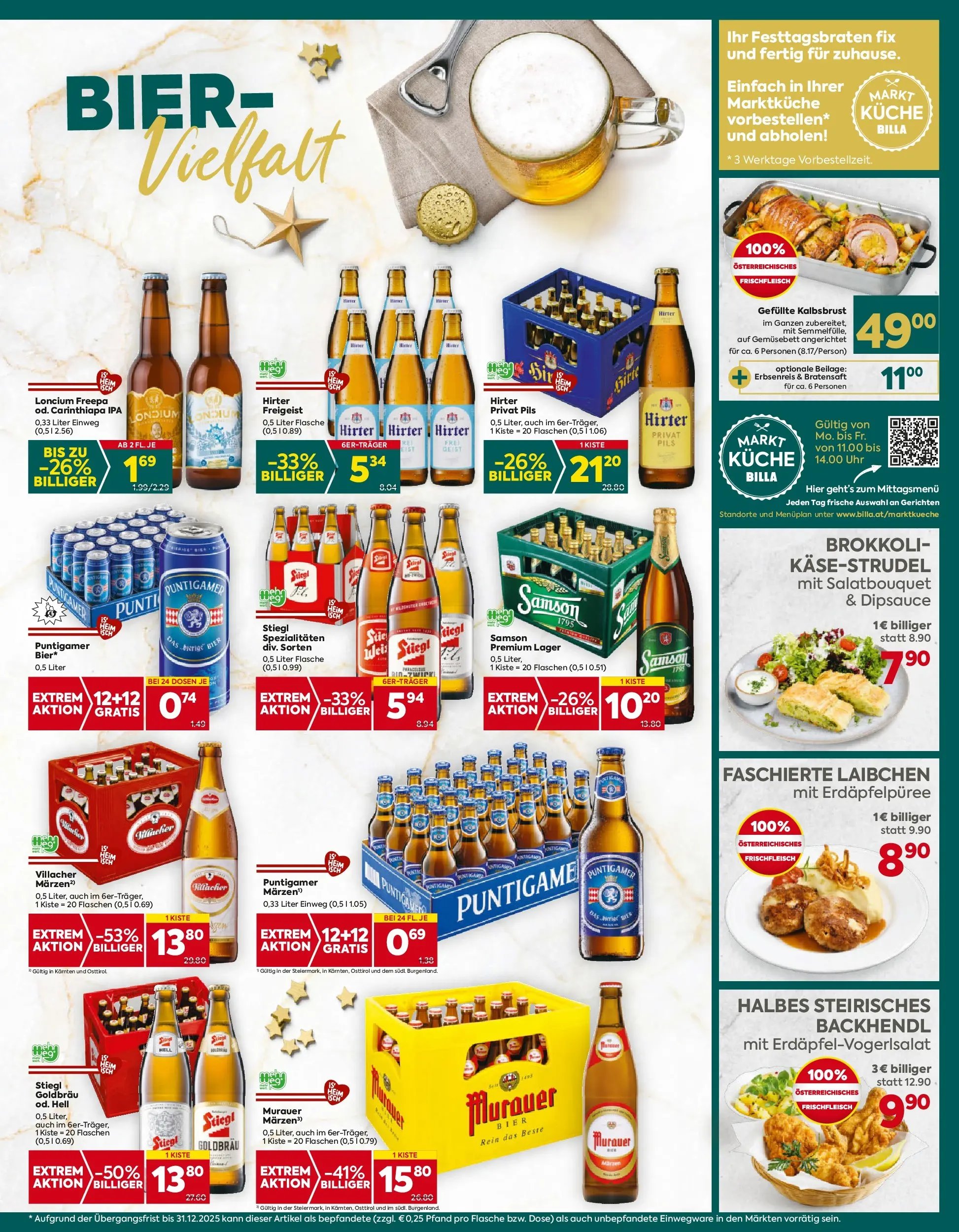 Billa Plus Flugblatt - Kärnten