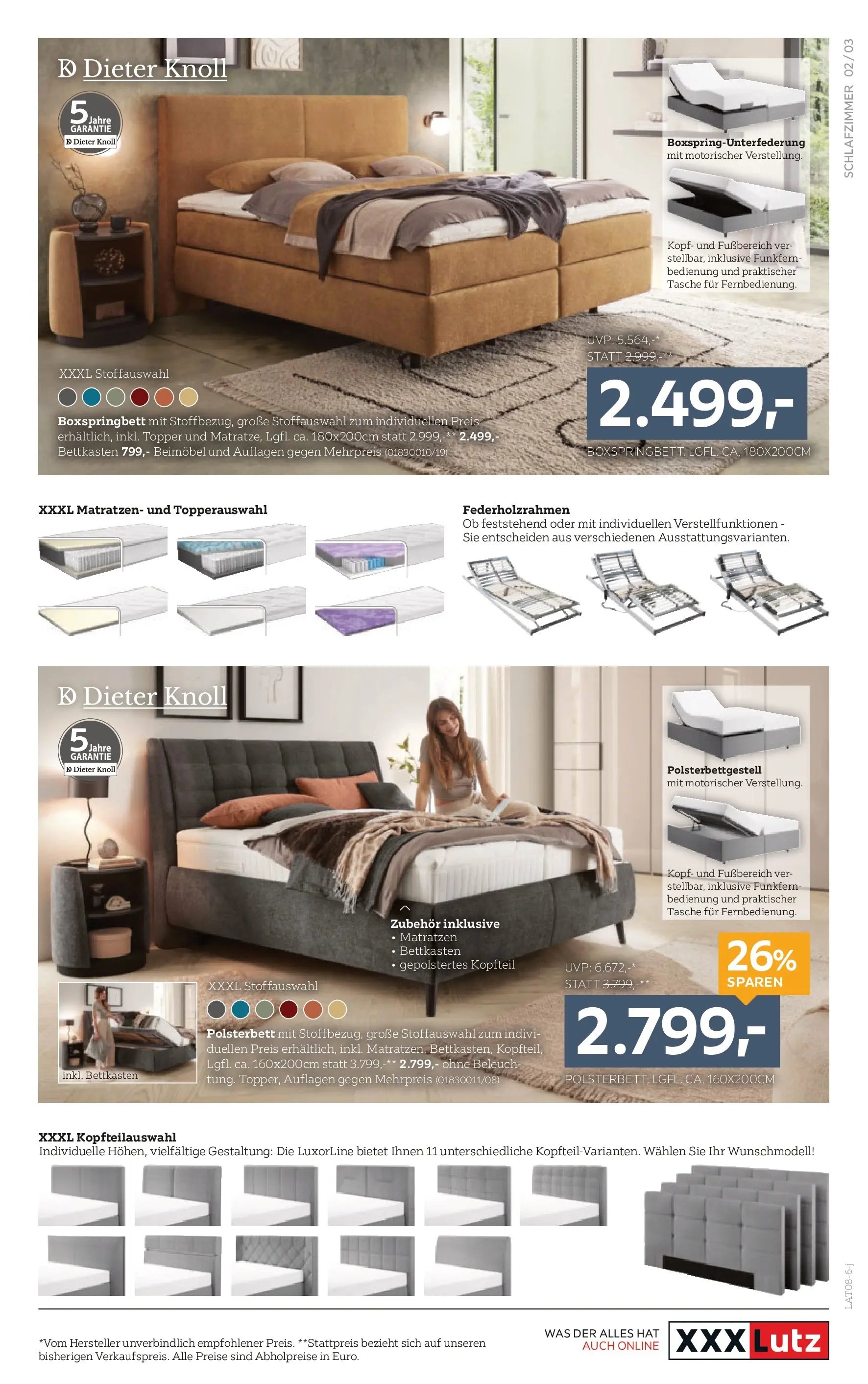 XXXLutz Schlafzimmer