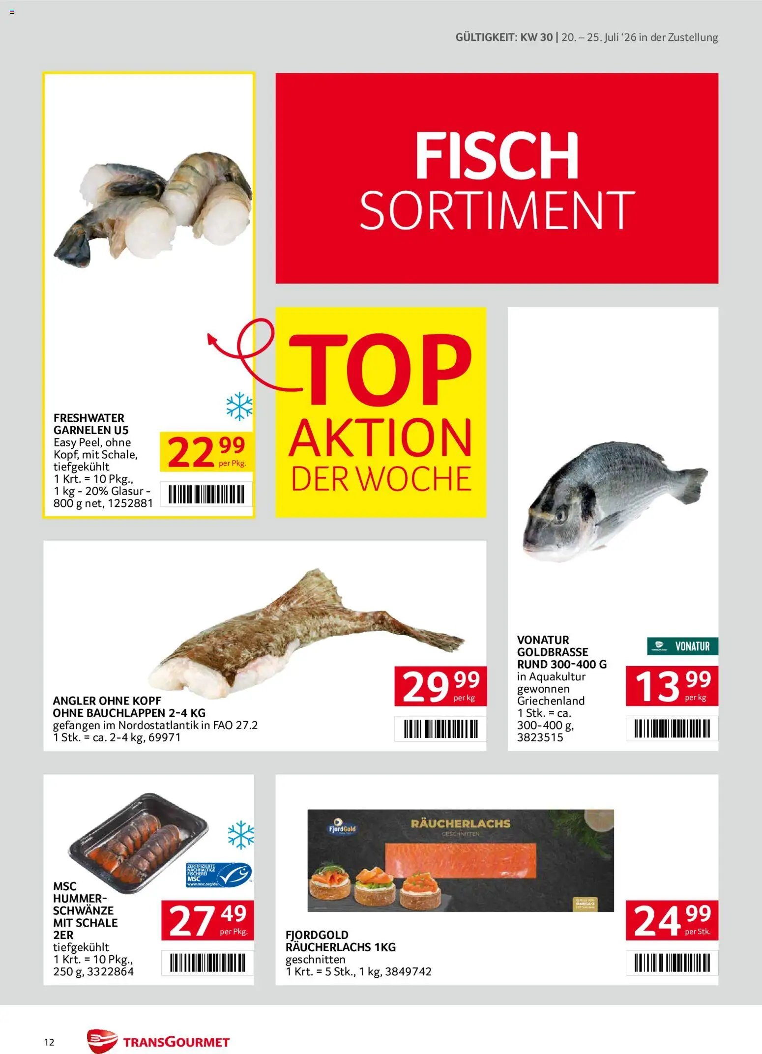 Transgourmet Zustellaktion