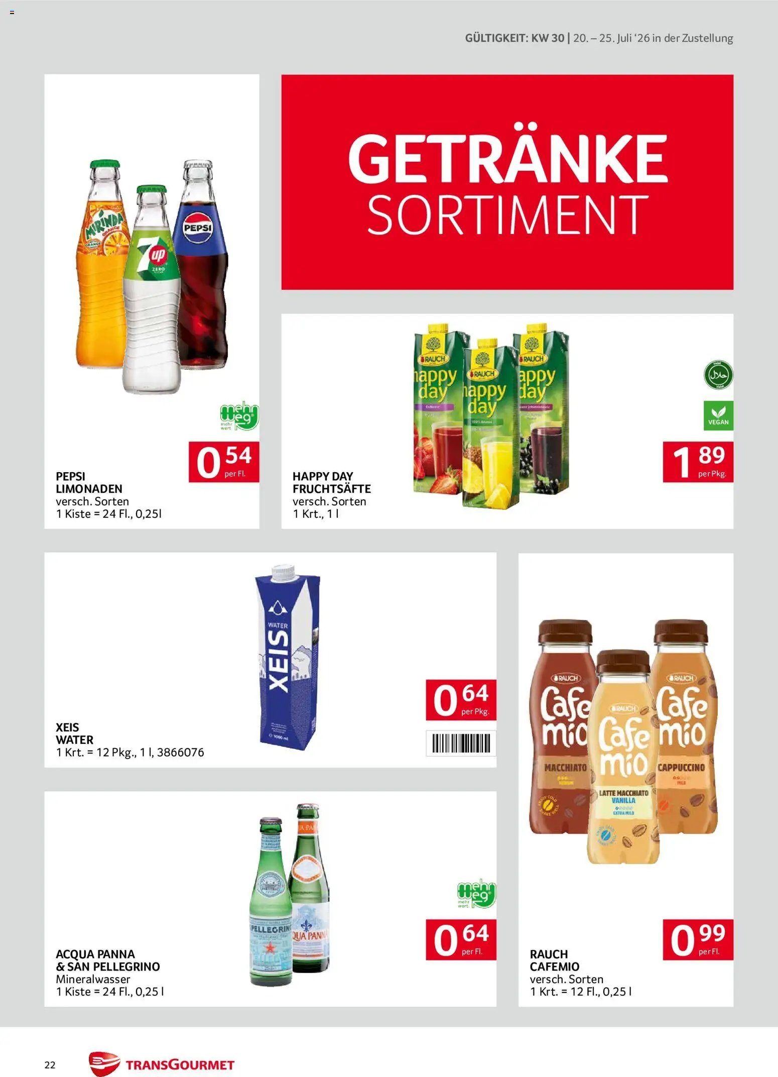 Transgourmet Zustellaktion