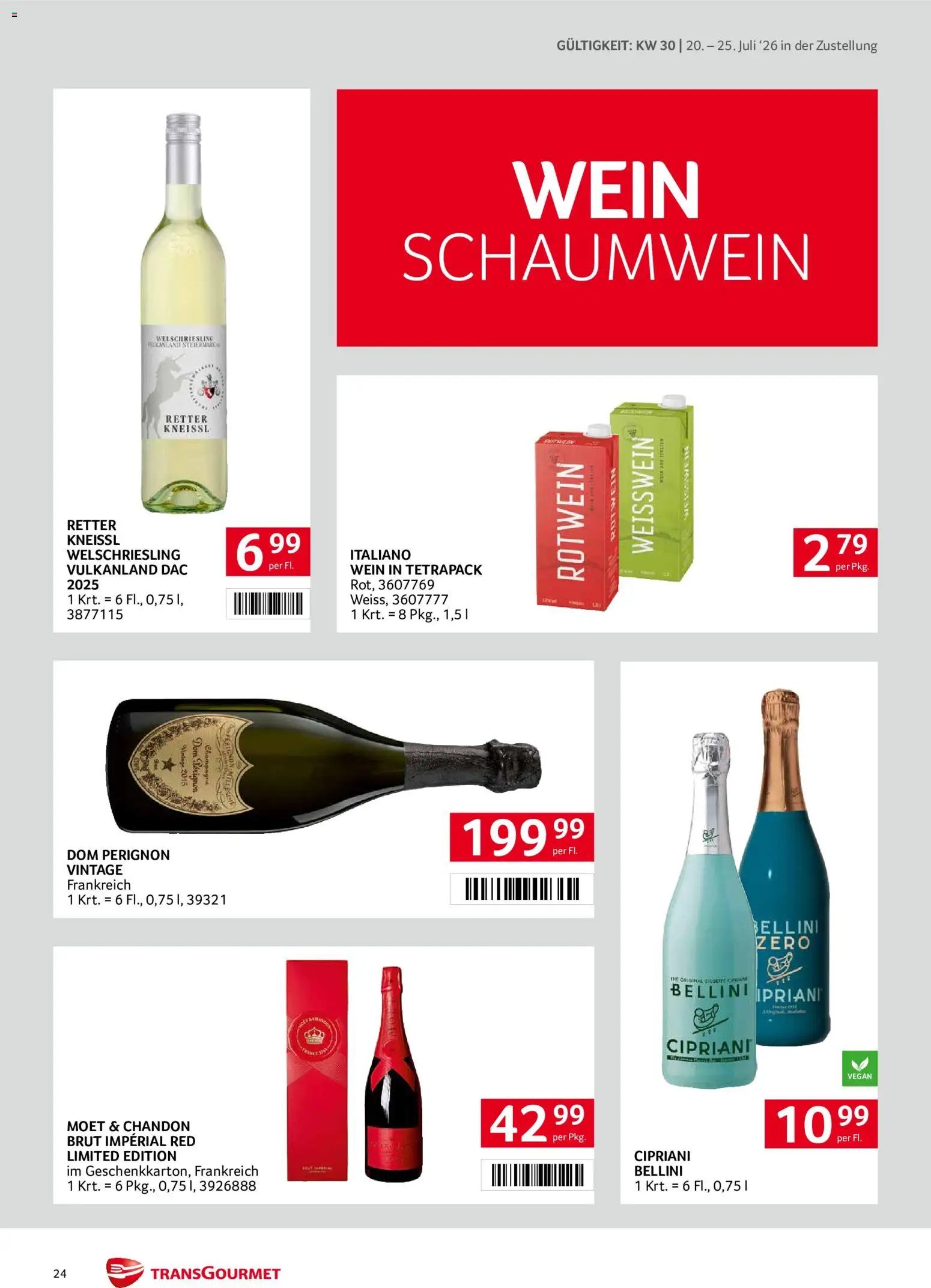 Transgourmet Zustellaktion