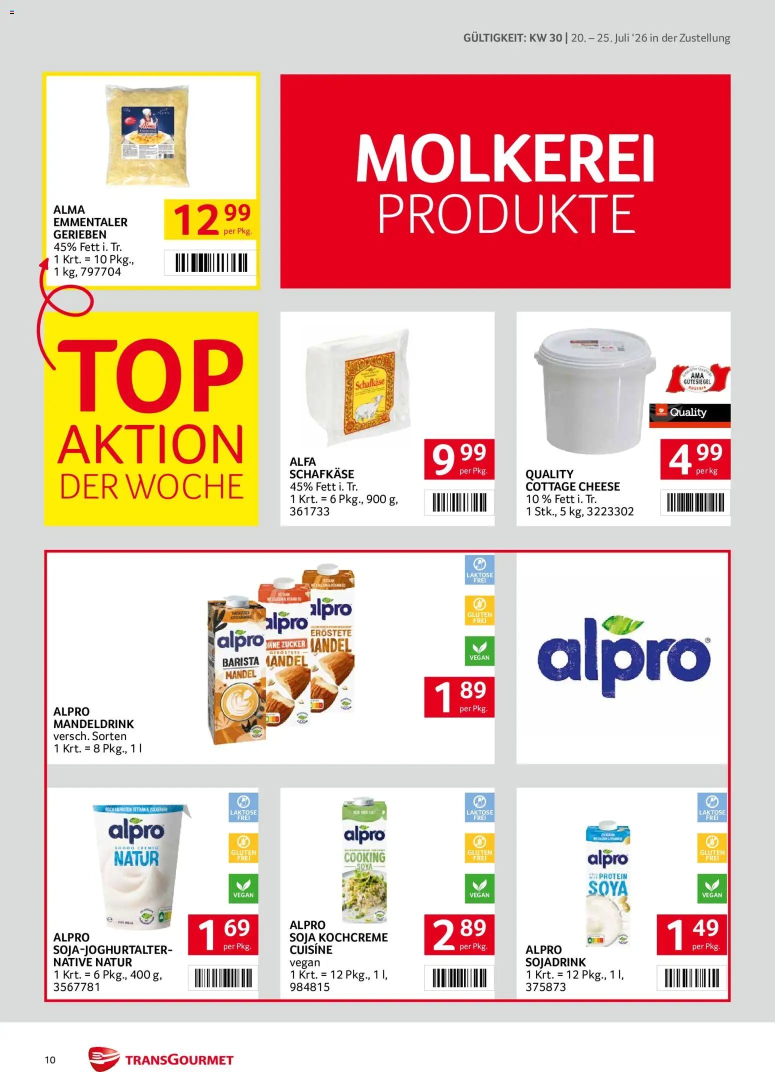 Transgourmet Zustellaktion