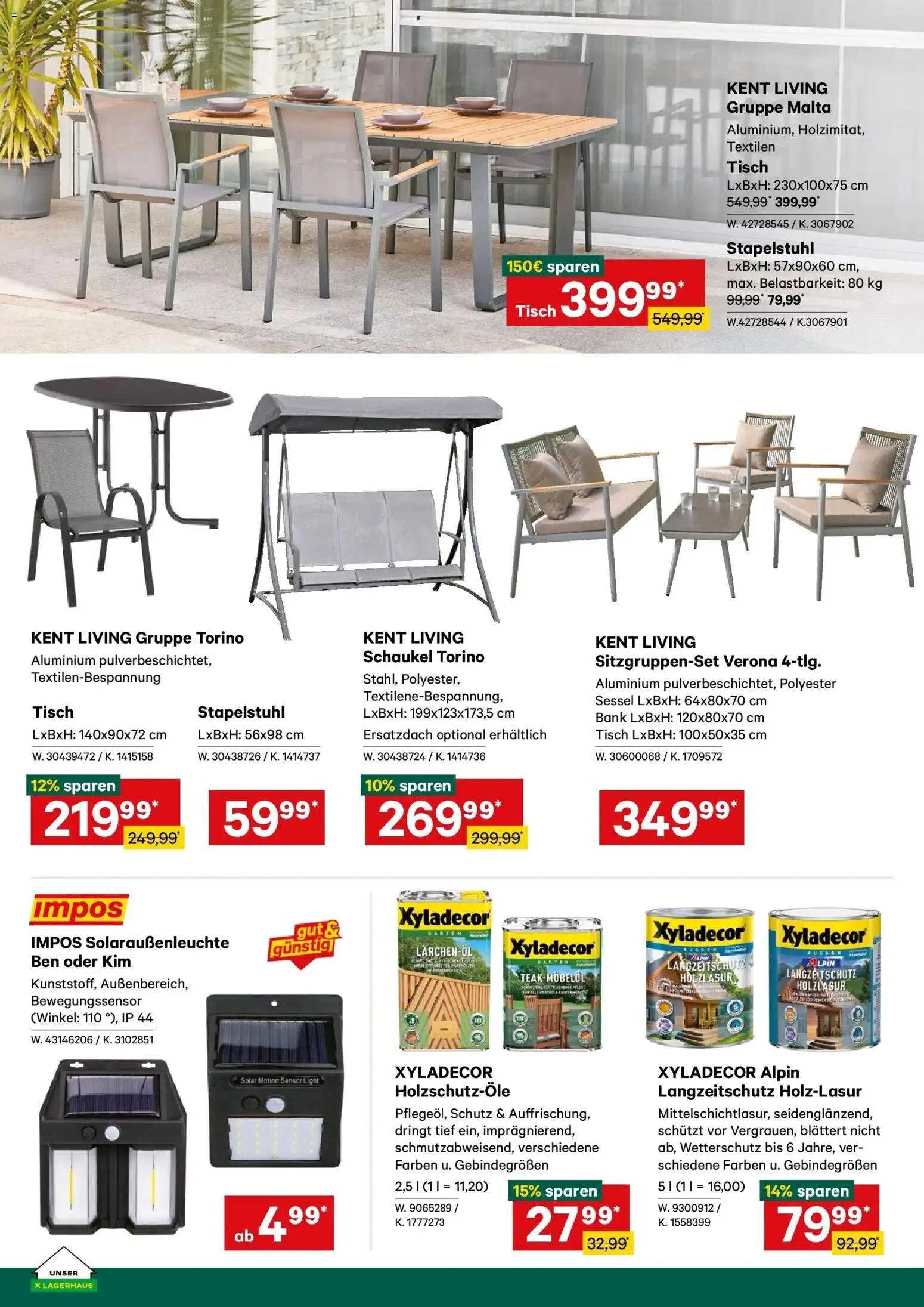 Lagerhaus Wochen Angebote