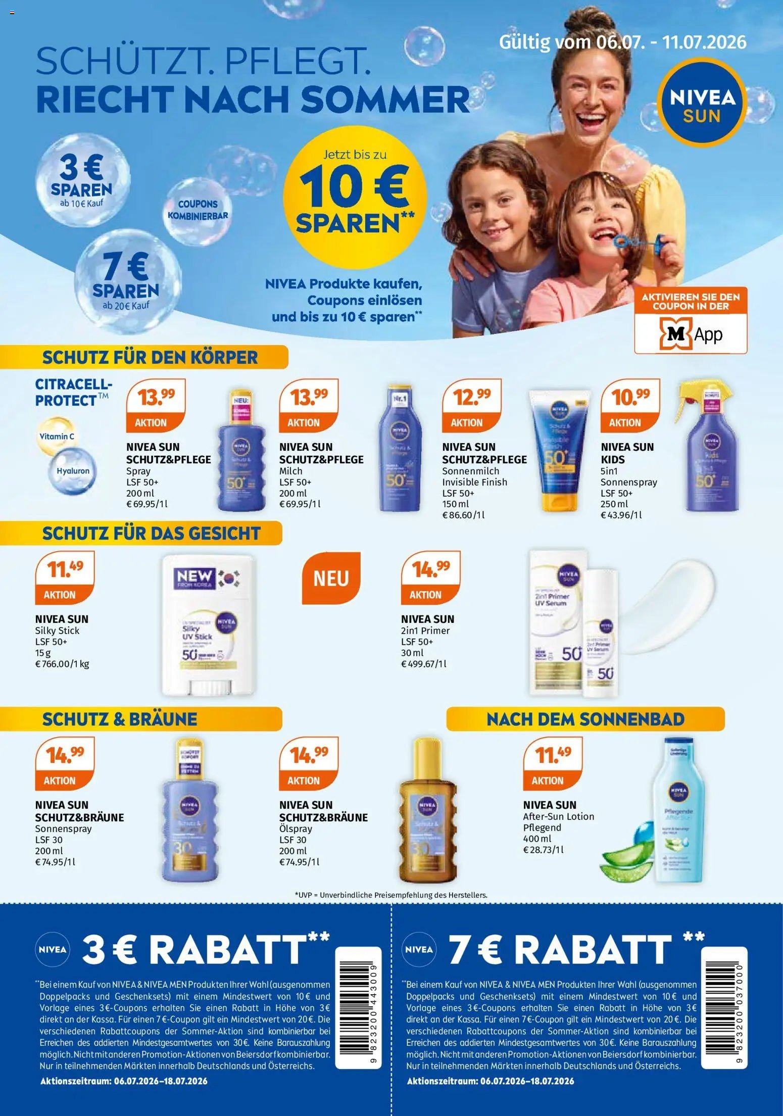 Müller Nivea Angebote