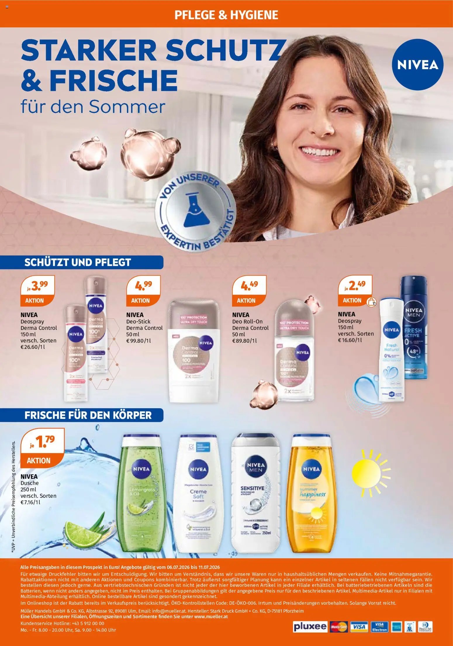 Müller Nivea Angebote