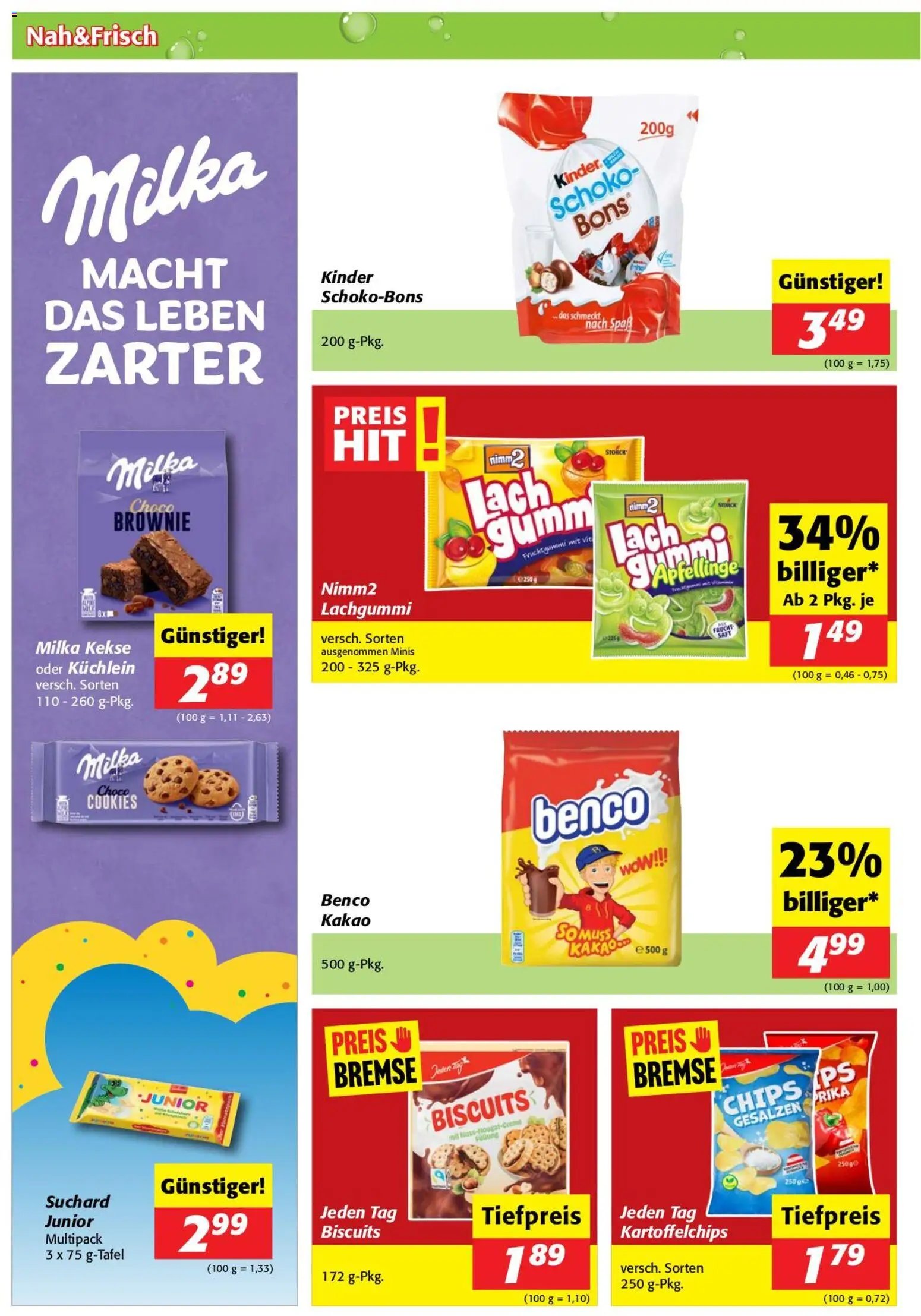 Nah und Frisch Flugblatt