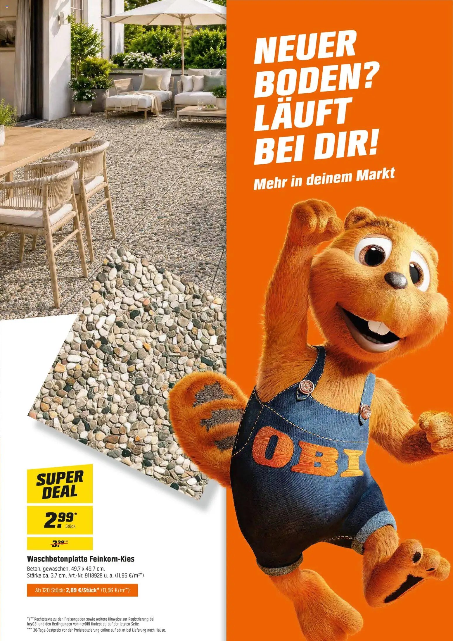 OBI Flugblatt