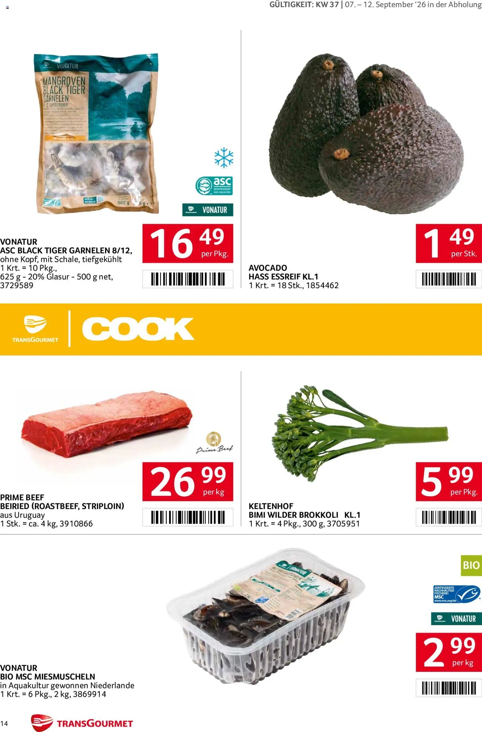 Transgourmet Flugblatt