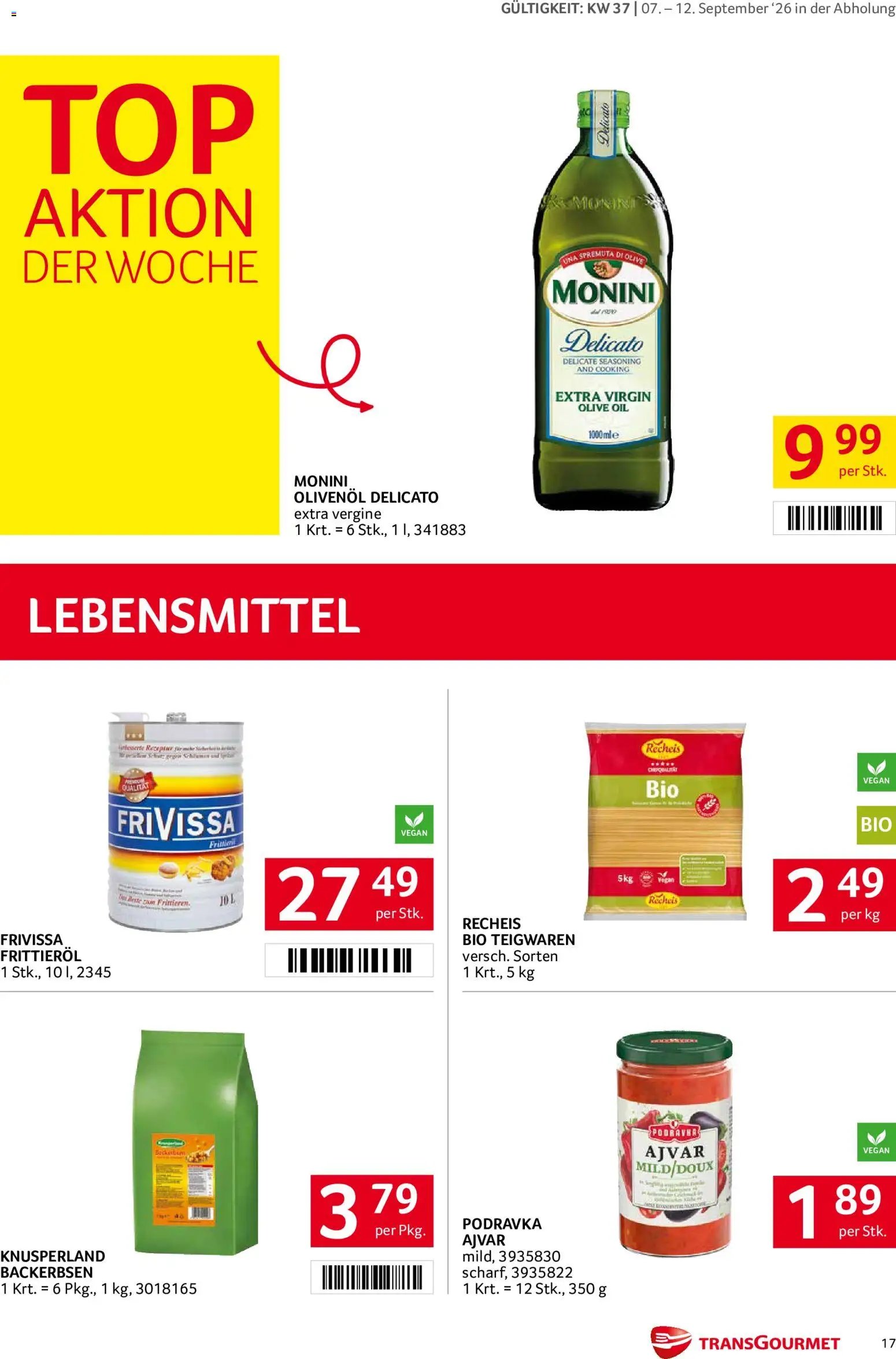 Transgourmet Flugblatt
