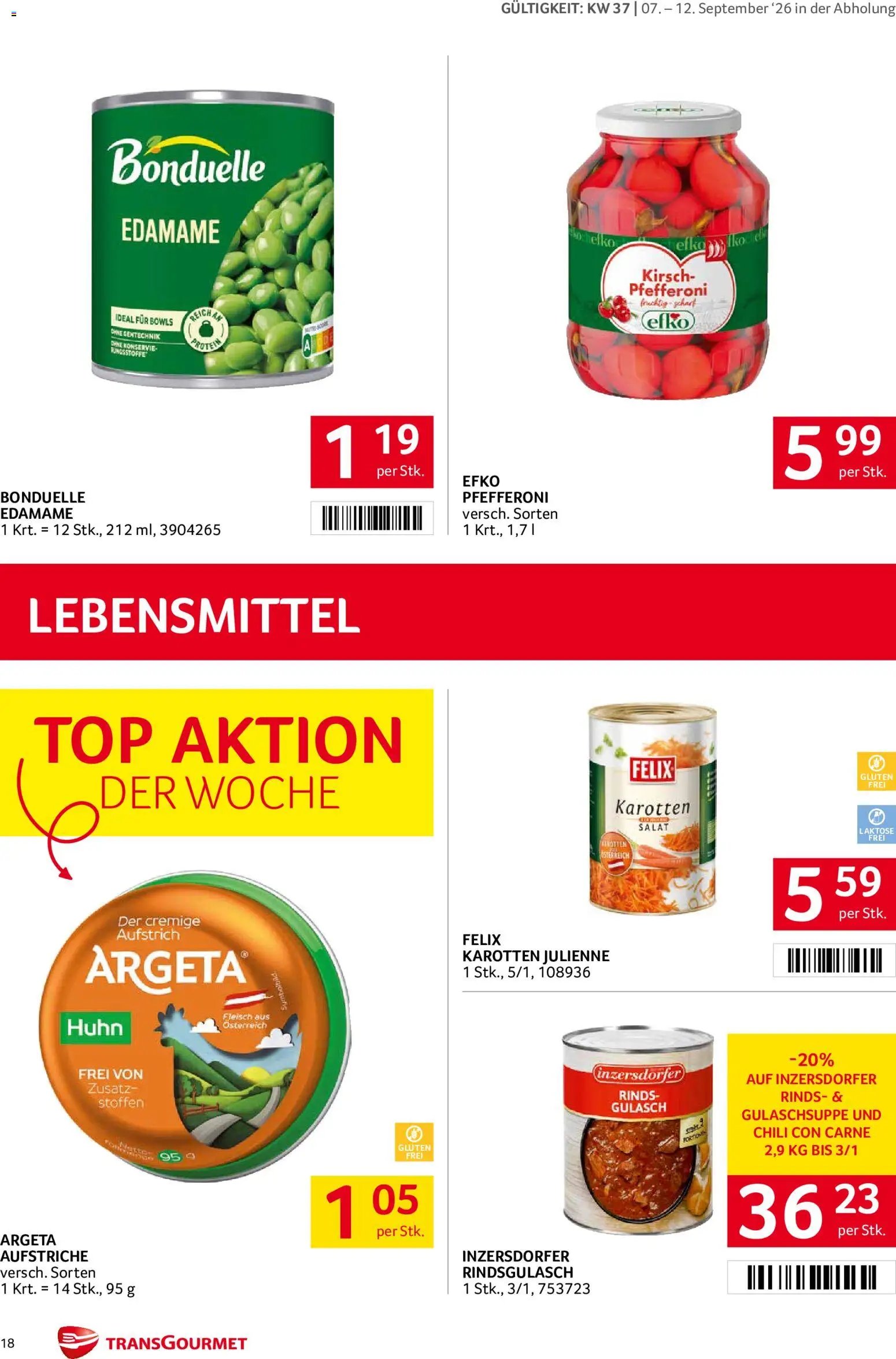 Transgourmet Flugblatt