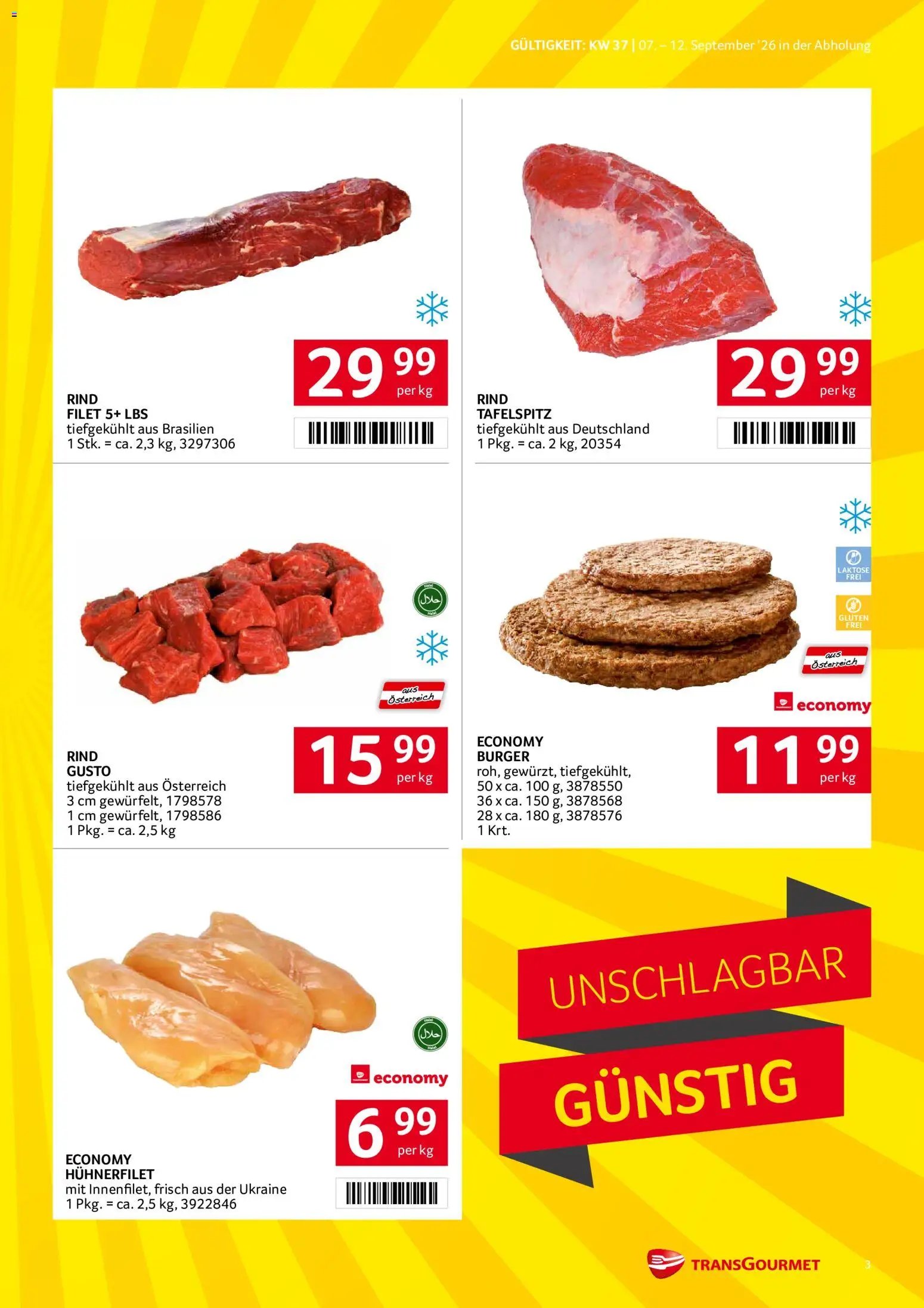 Transgourmet Flugblatt