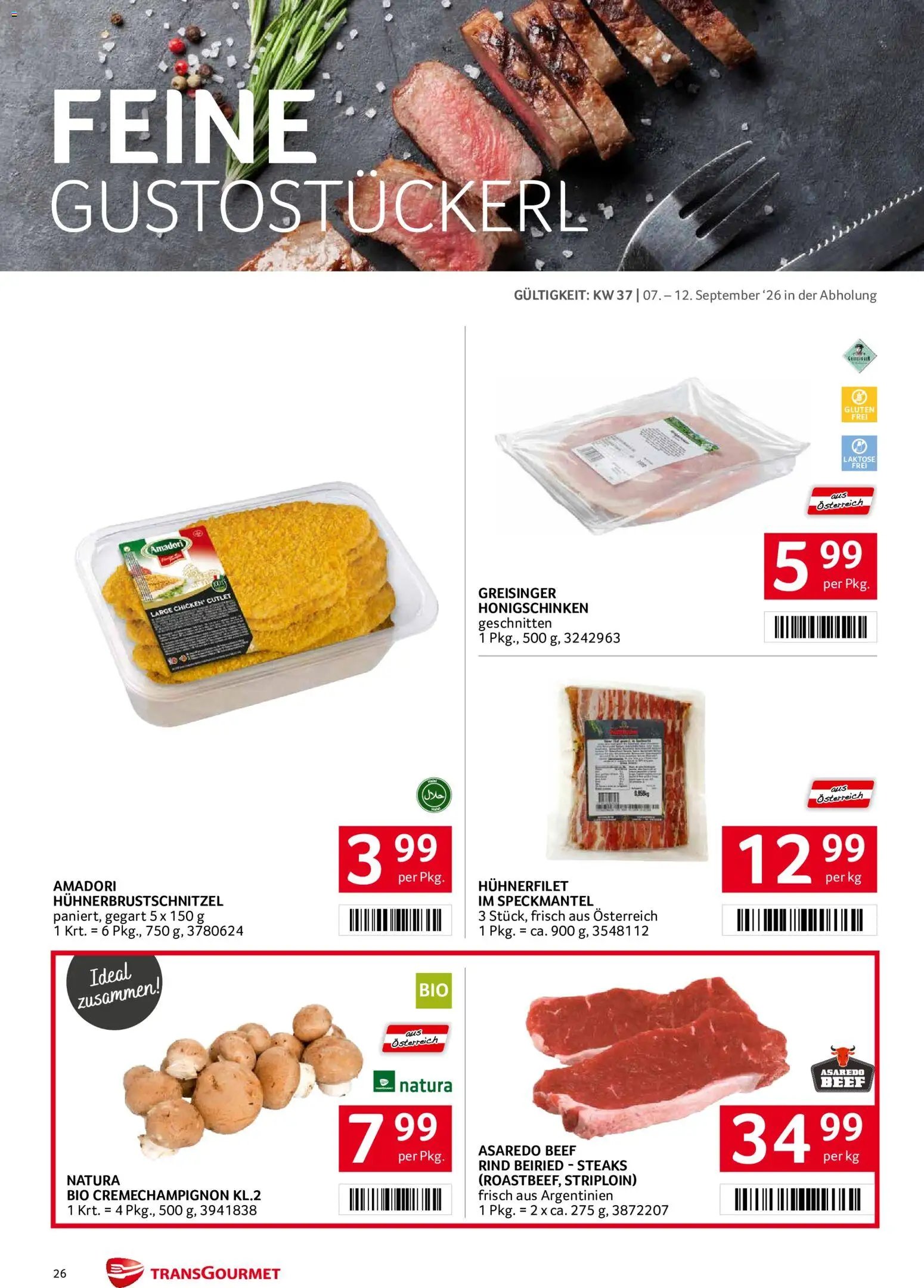 Transgourmet Flugblatt