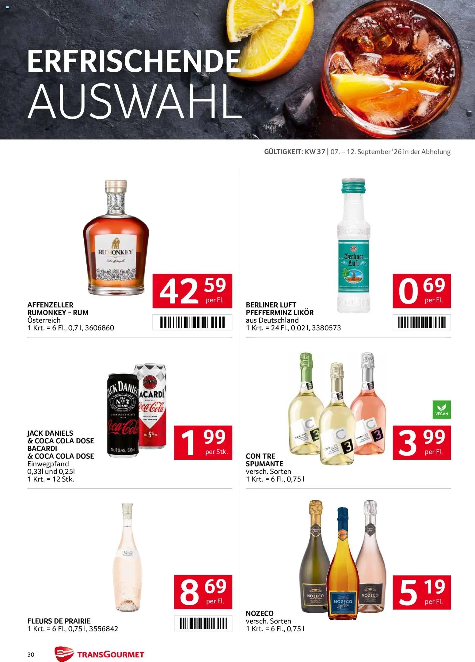 Transgourmet Flugblatt
