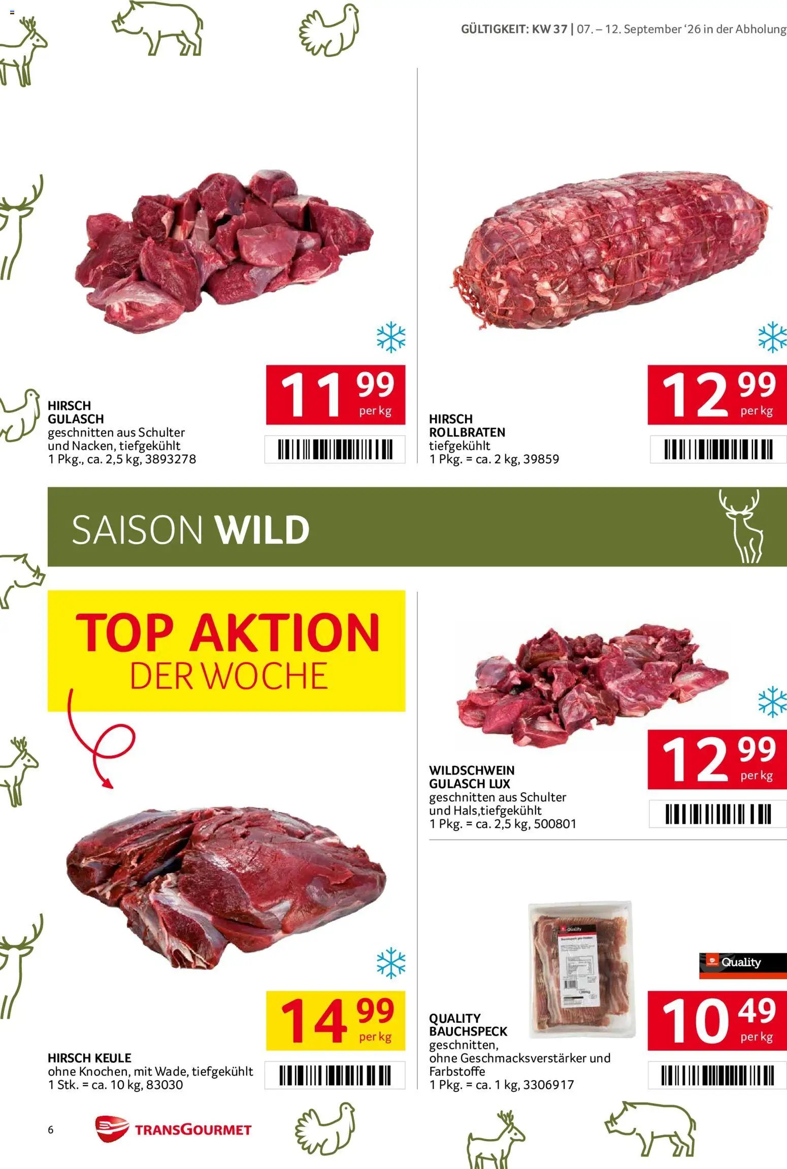 Transgourmet Flugblatt