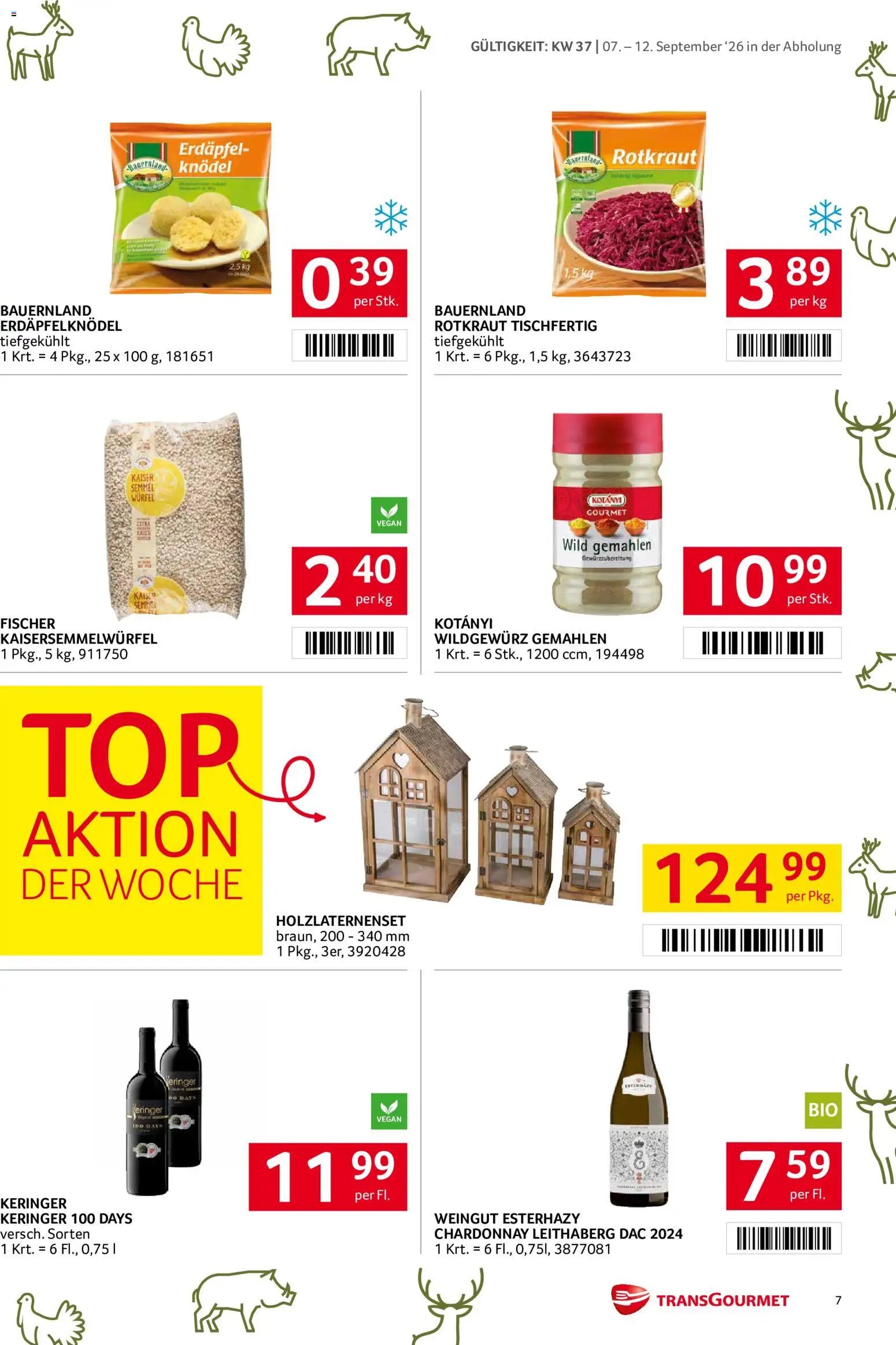 Transgourmet Flugblatt