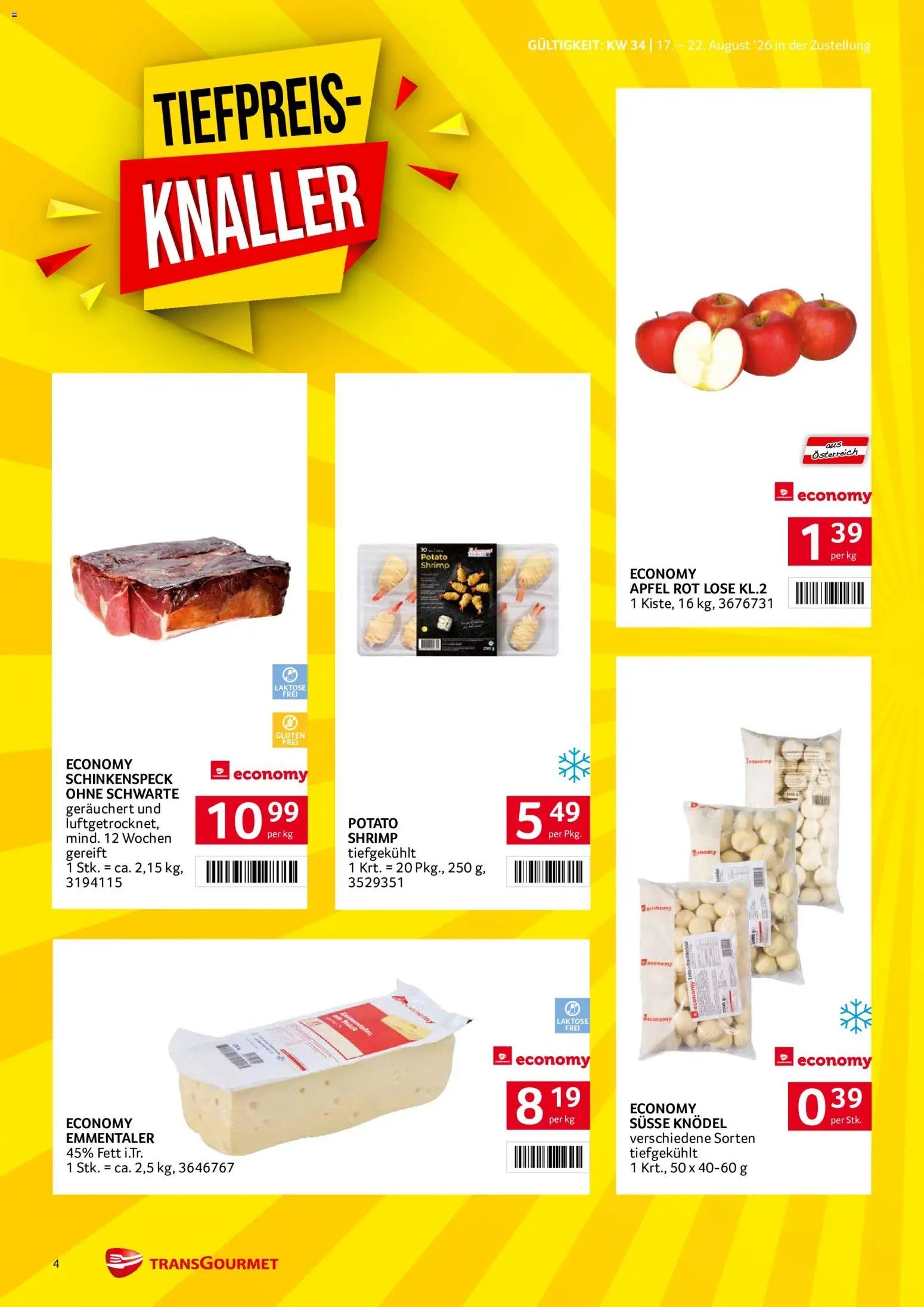Transgourmet Zustellaktion