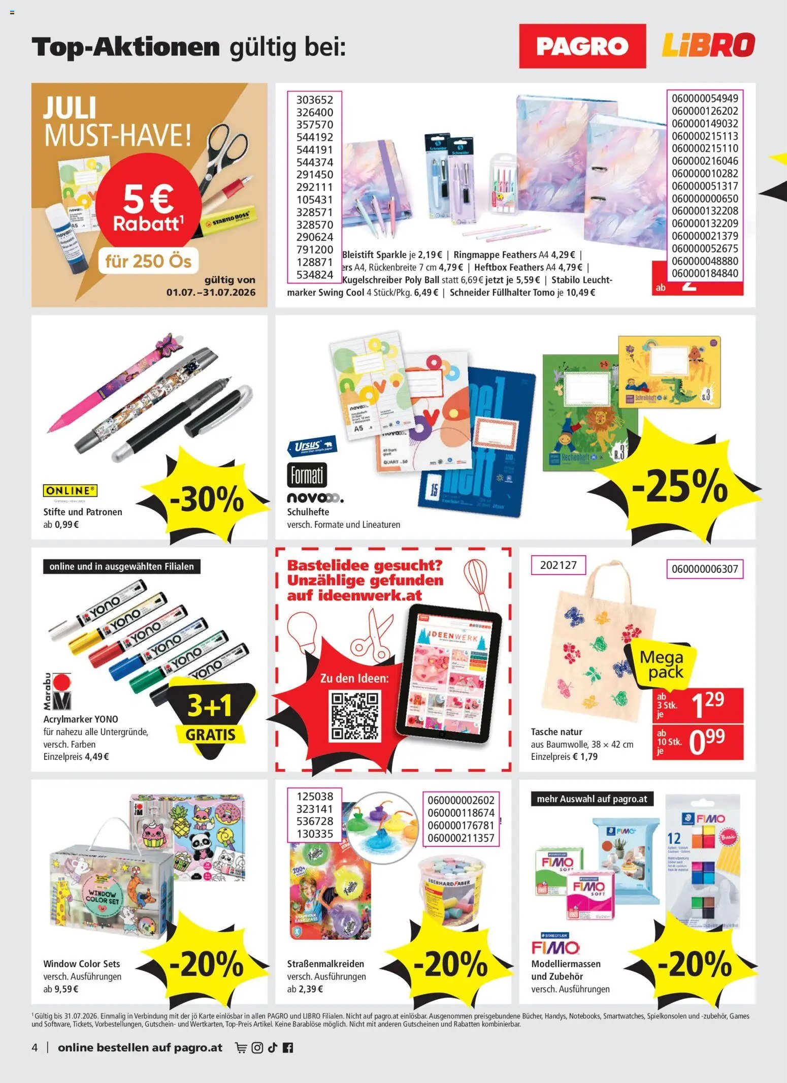 Pagro-Diskont Flugblatt