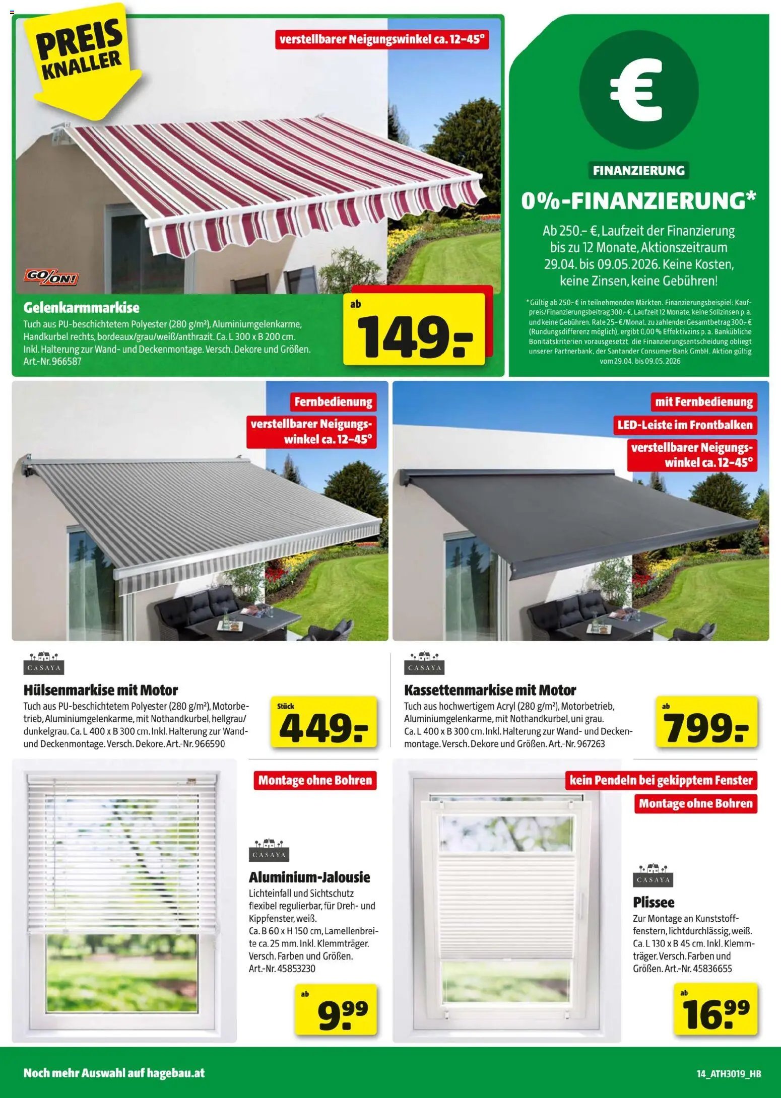 Hagebau Flugblatt