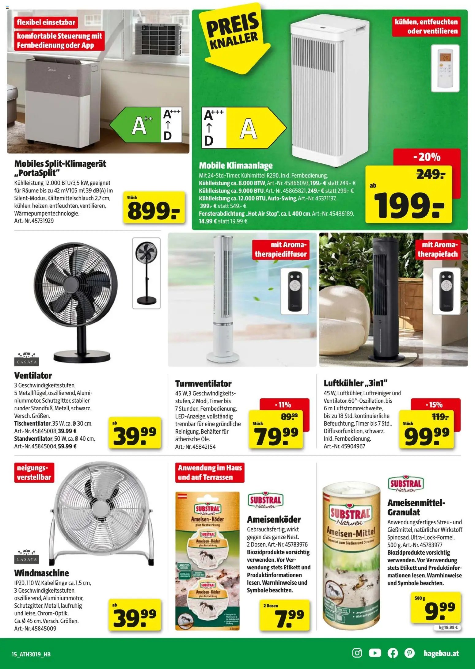 Hagebau Flugblatt