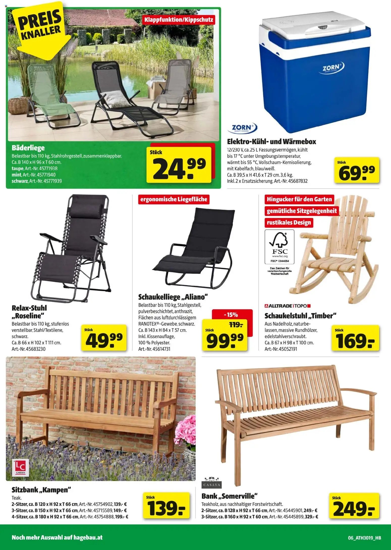 Hagebau Flugblatt