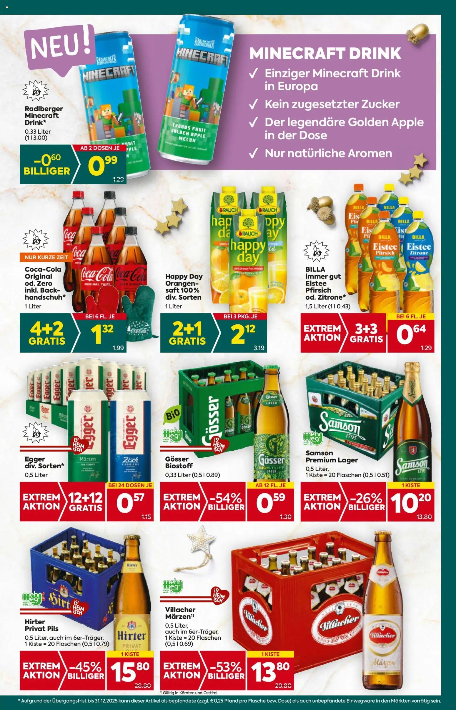 Billa Plus Flugblatt -  Kärnten