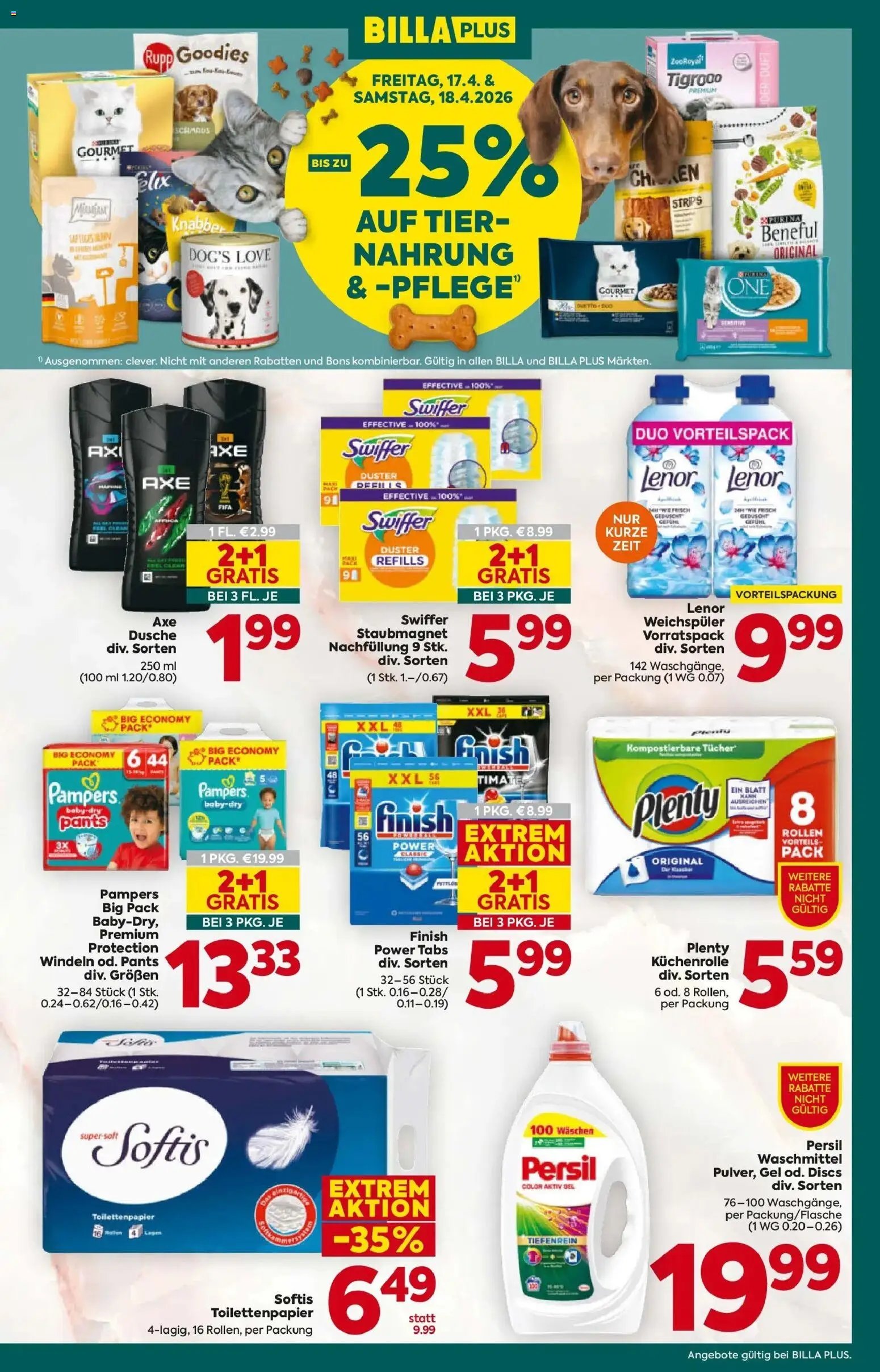 Billa Plus Flugblatt - Oberösterreich