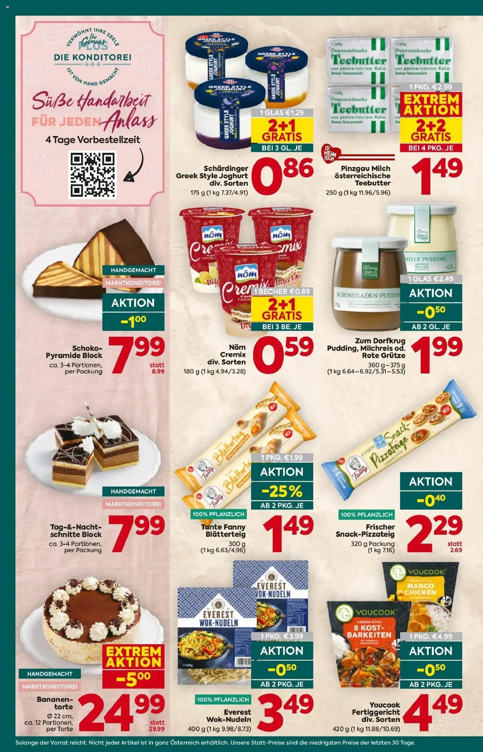 Billa Plus Flugblatt - Oberösterreich