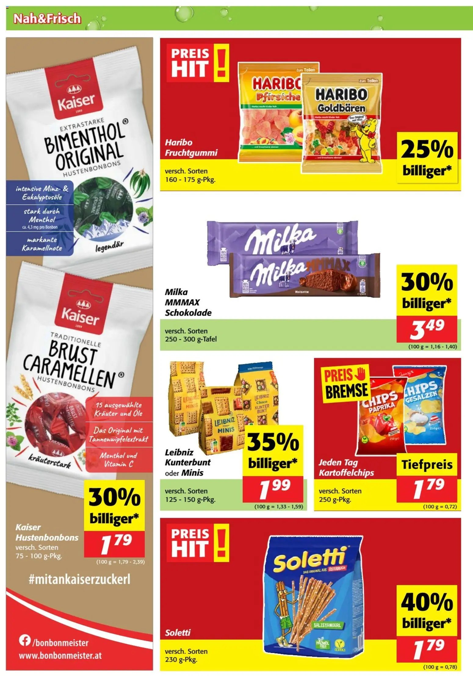 Nah und Frisch Flugblatt