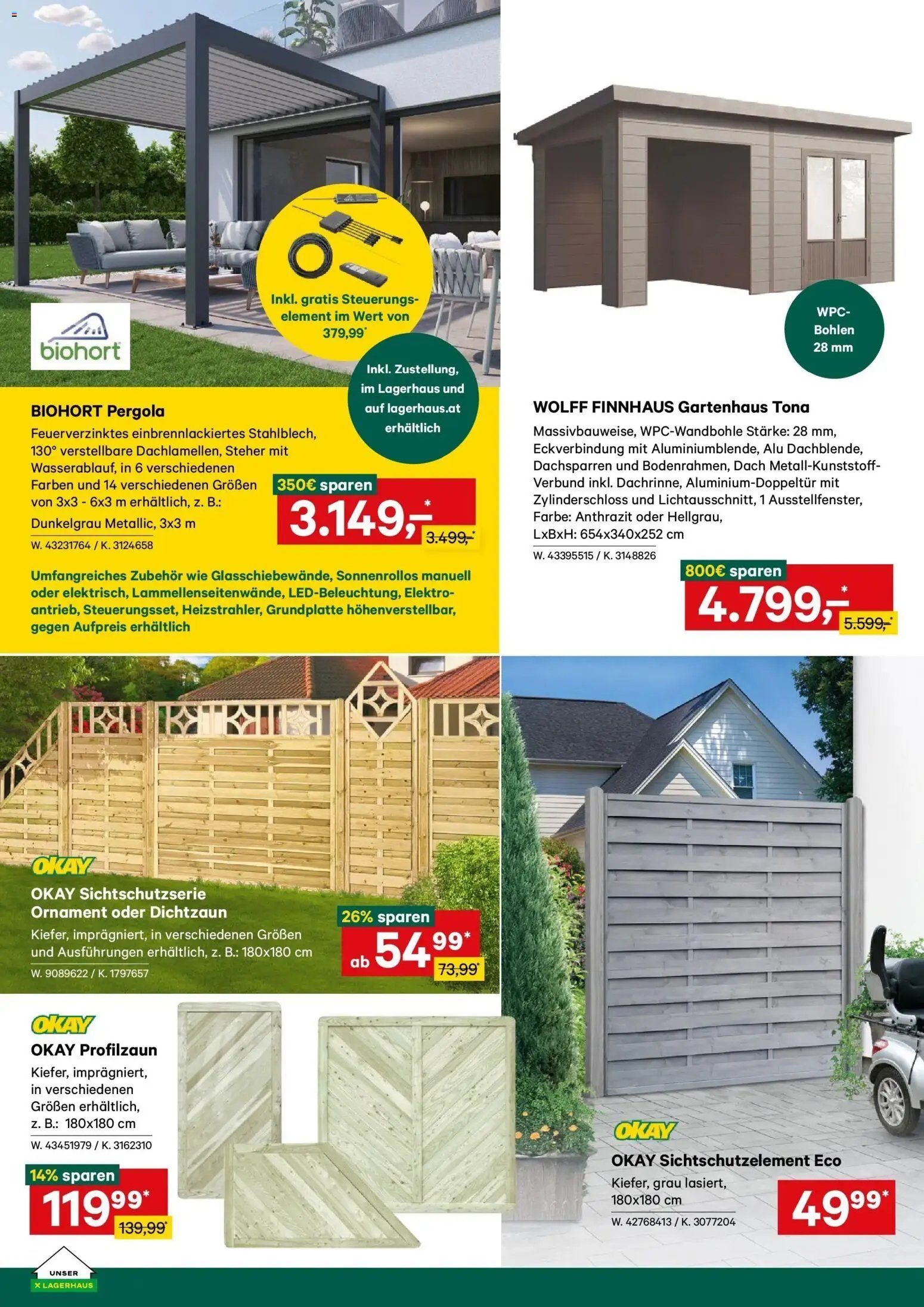 Lagerhaus Wochen Angebote