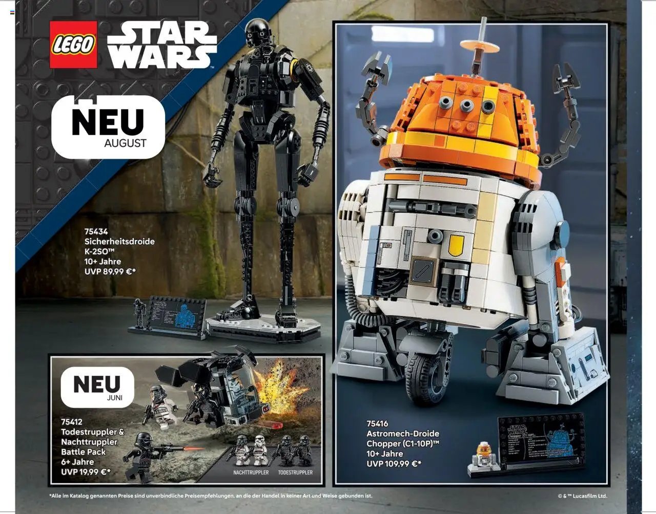 Lego Katalog September - Dezember 2025