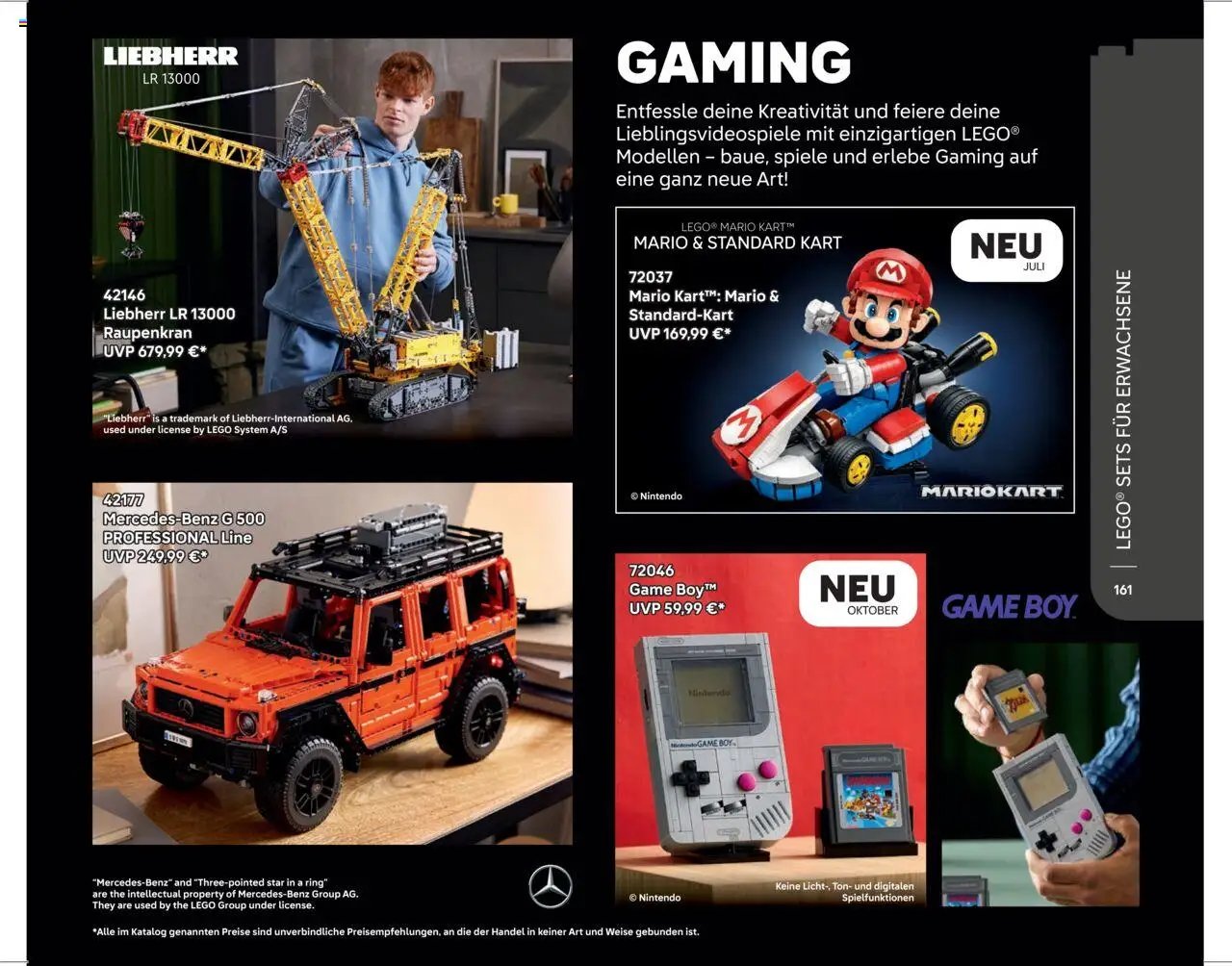 Lego Katalog September - Dezember 2025