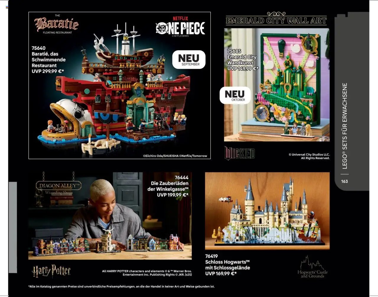 Lego Katalog September - Dezember 2025