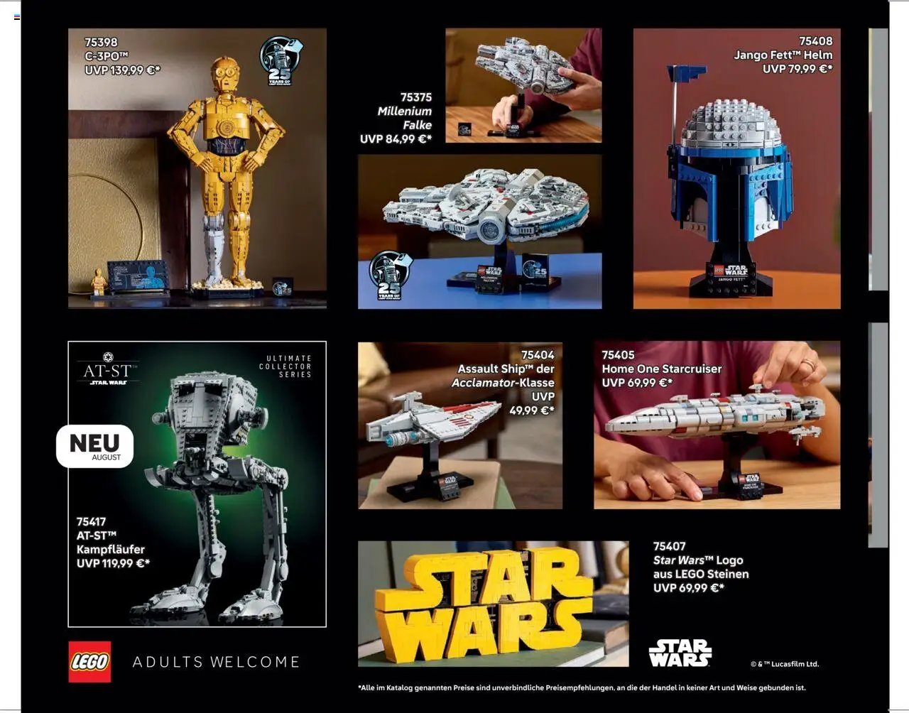 Lego Katalog September - Dezember 2025