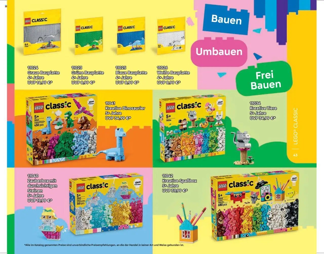 Lego Katalog September - Dezember 2025