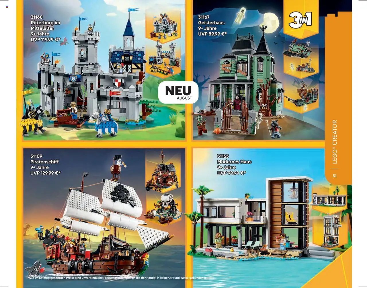 Lego Katalog September - Dezember 2025