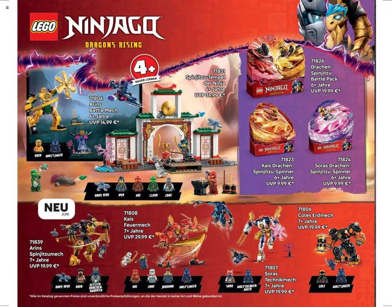 Lego Katalog September - Dezember 2025