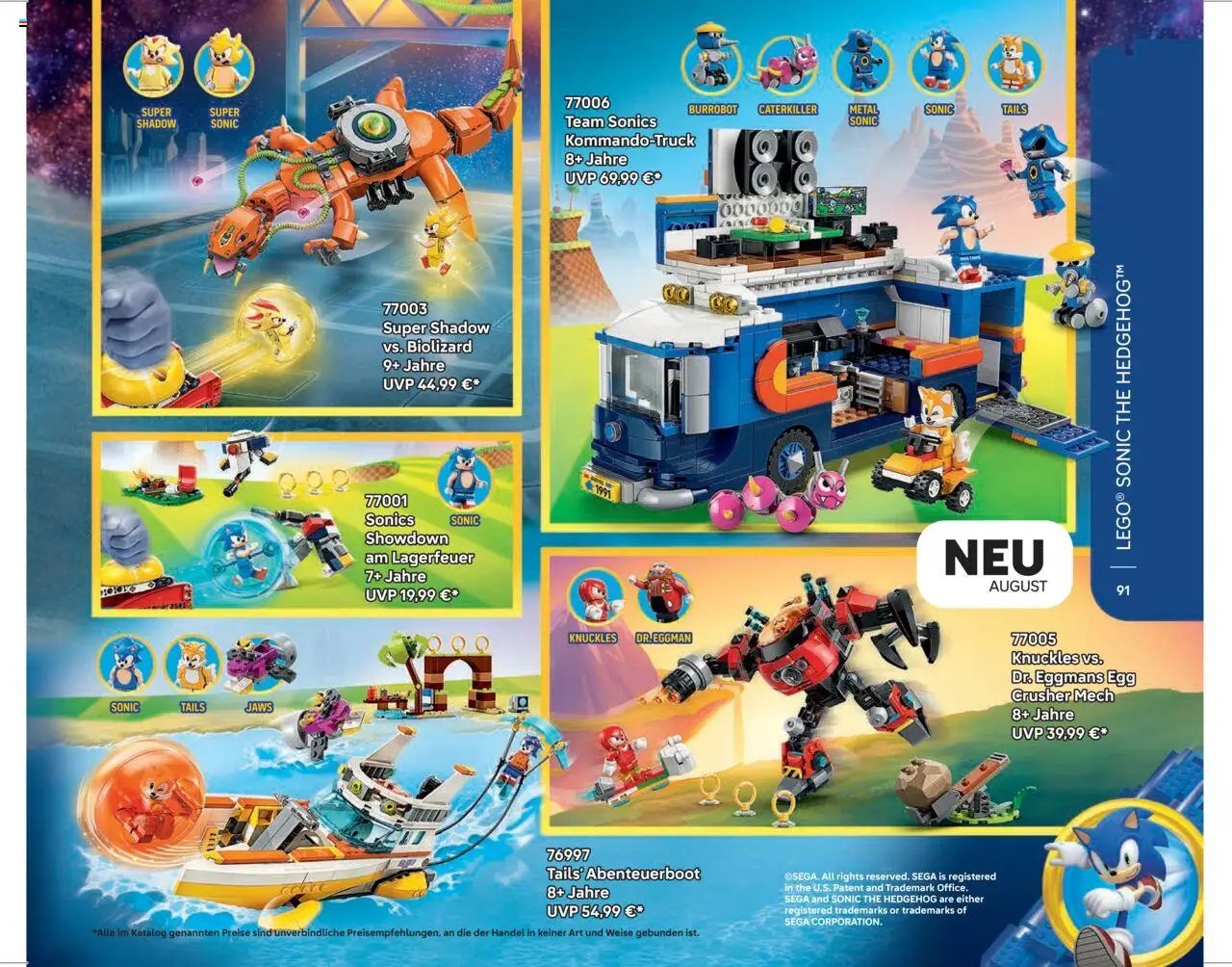 Lego Katalog September - Dezember 2025