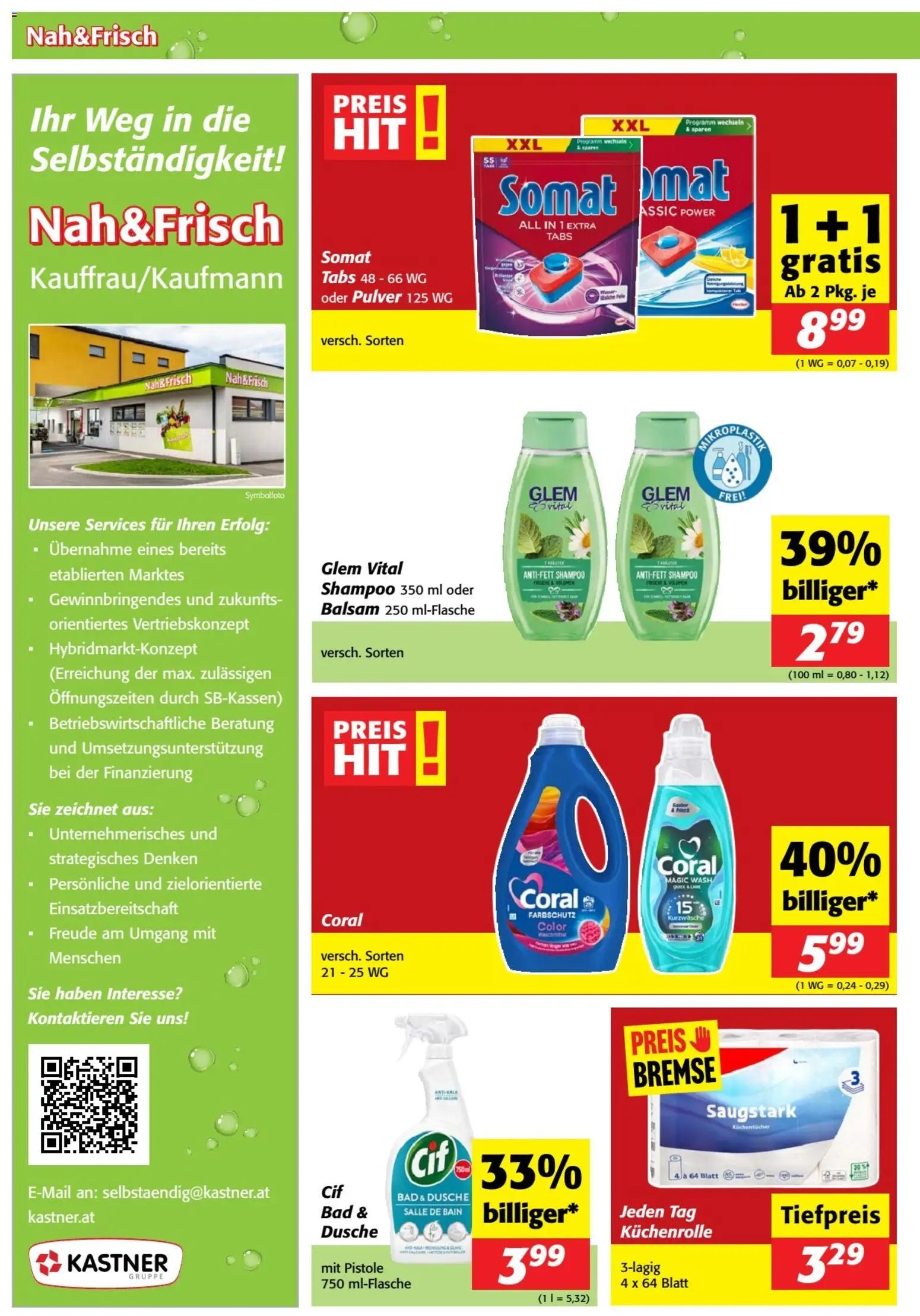 Nah und Frisch Flugblatt