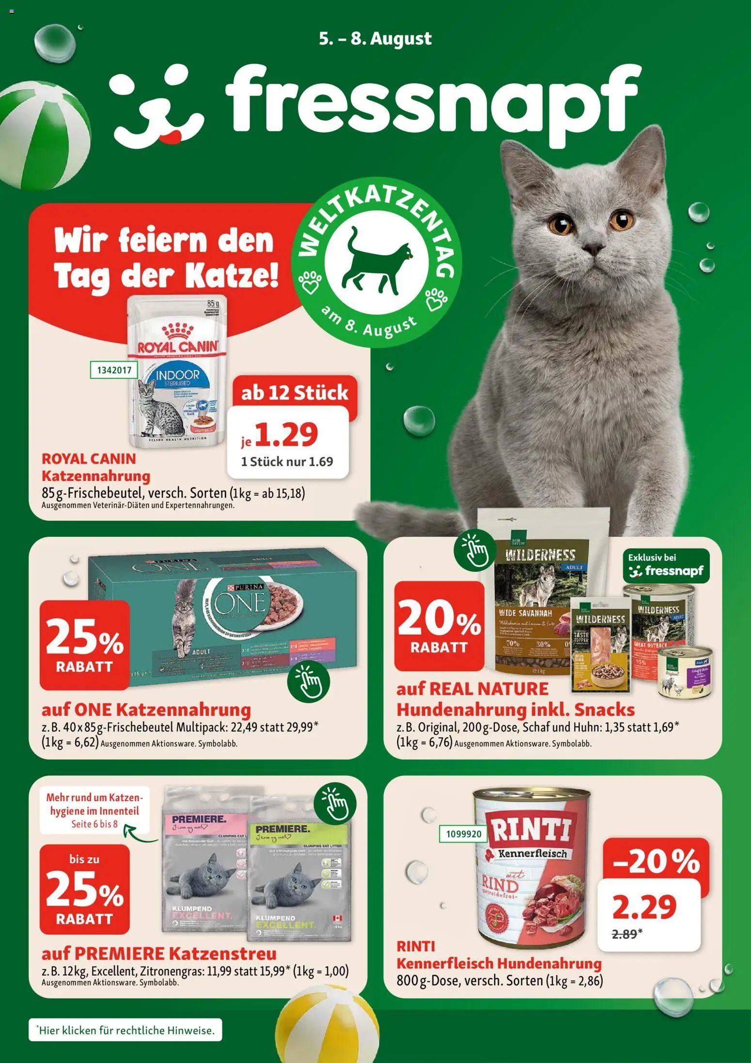 Fressnapf Flugblatt