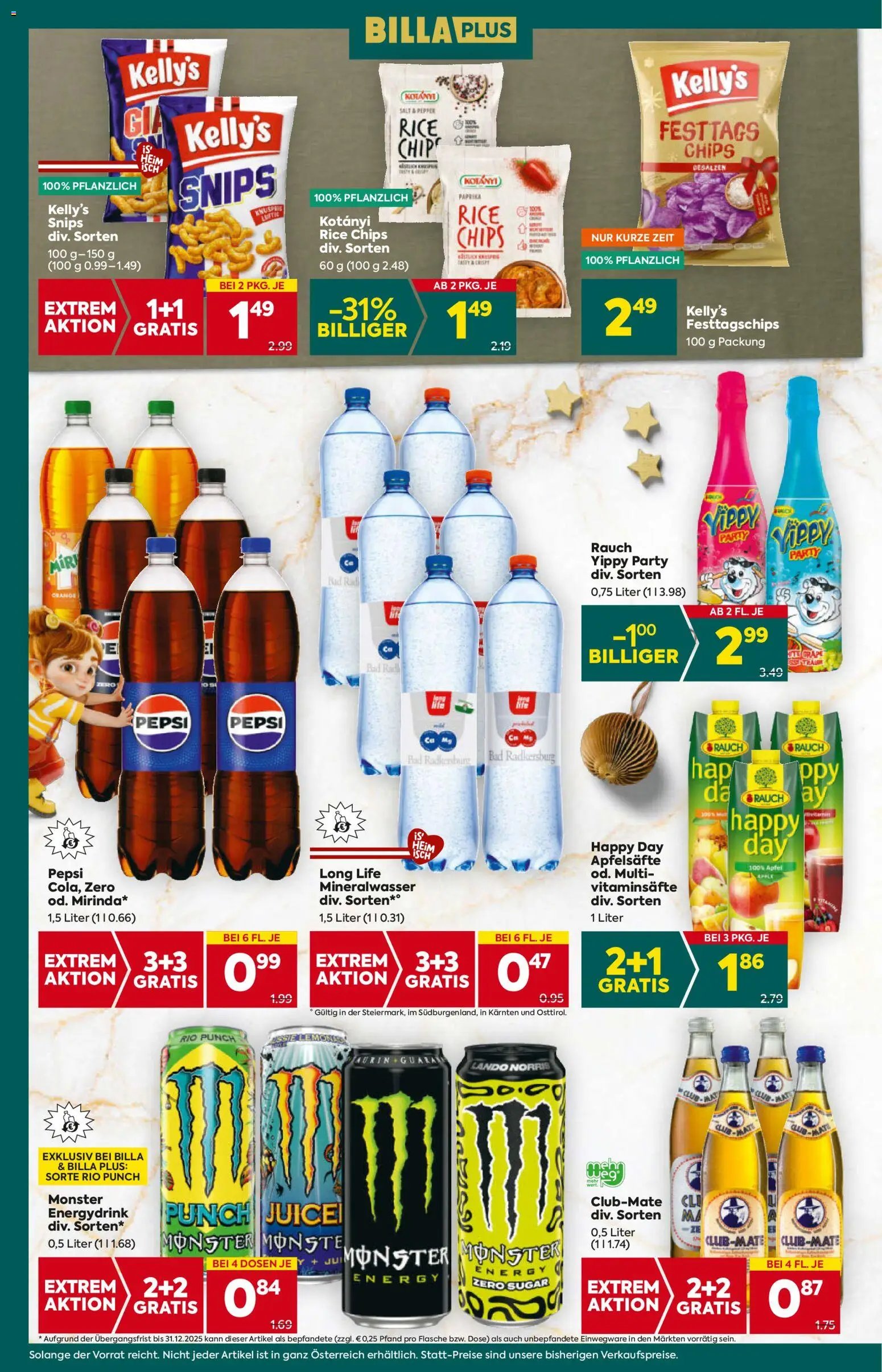 Billa Plus Flugblatt - Kärnten