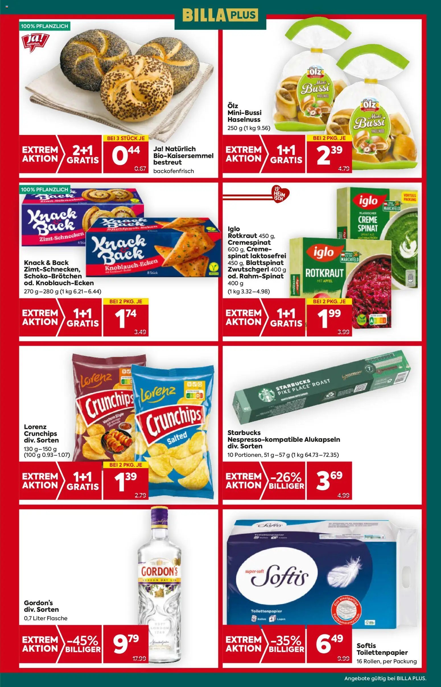 Billa Plus Flugblatt - Kärnten