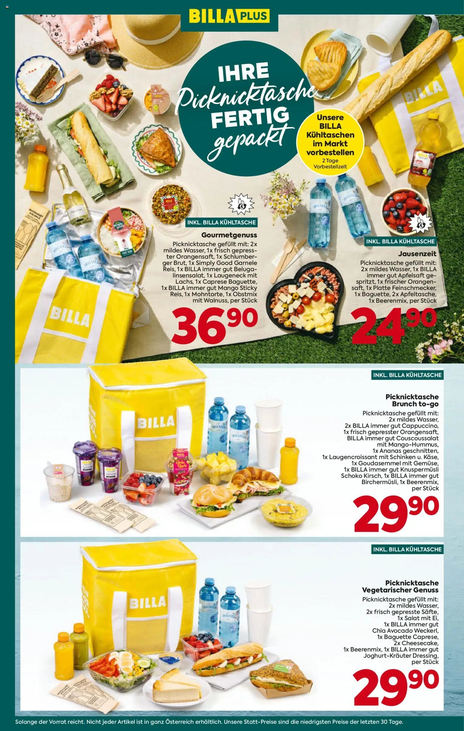 Billa Plus Flugblatt