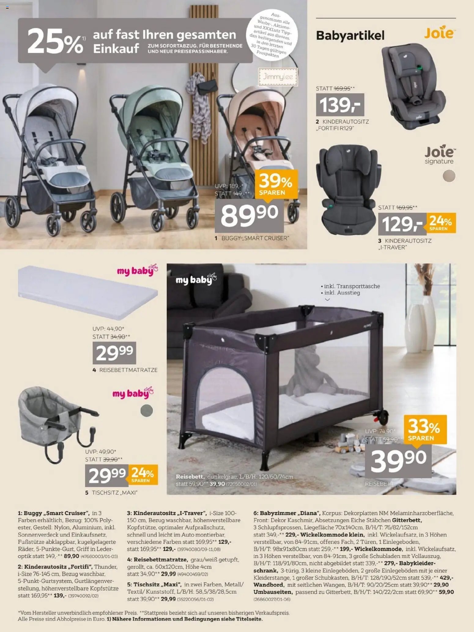 XXXLutz Kinderwagens