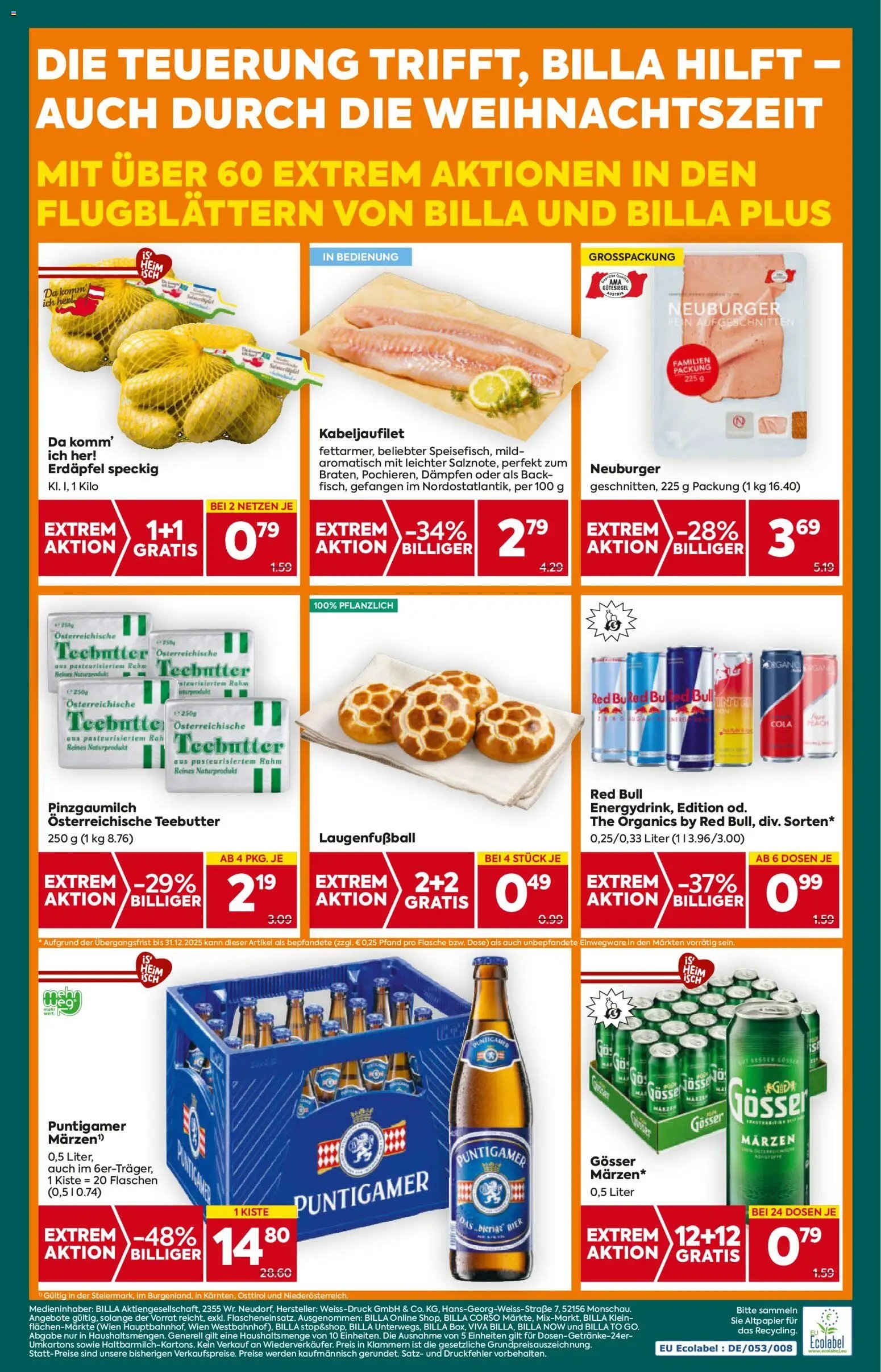 Billa Plus Flugblatt - Steiermark