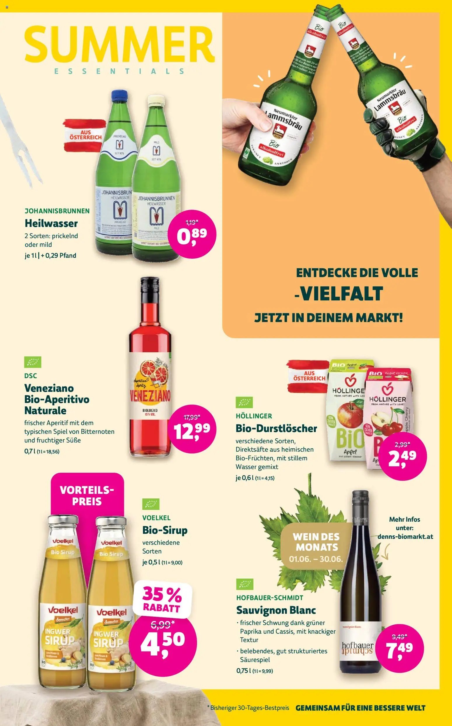 Denns BioMarkt Flugblatt
