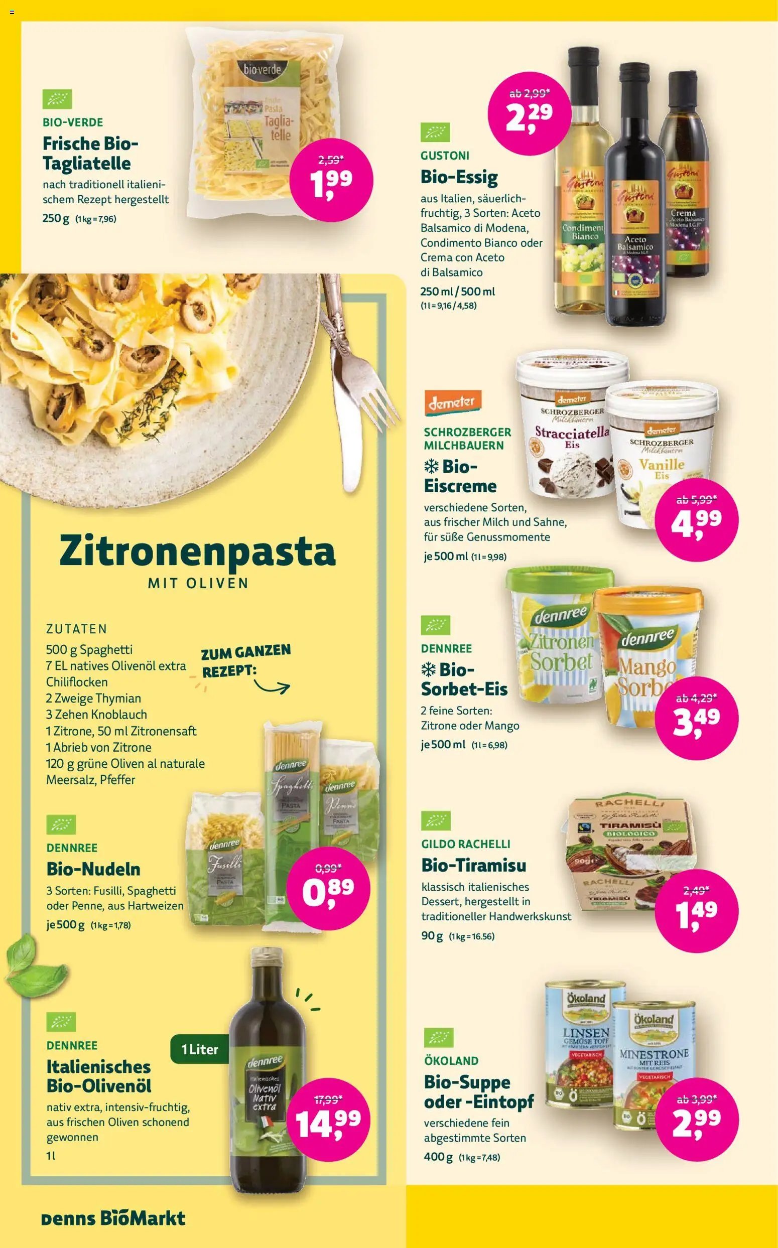 Denns BioMarkt Flugblatt