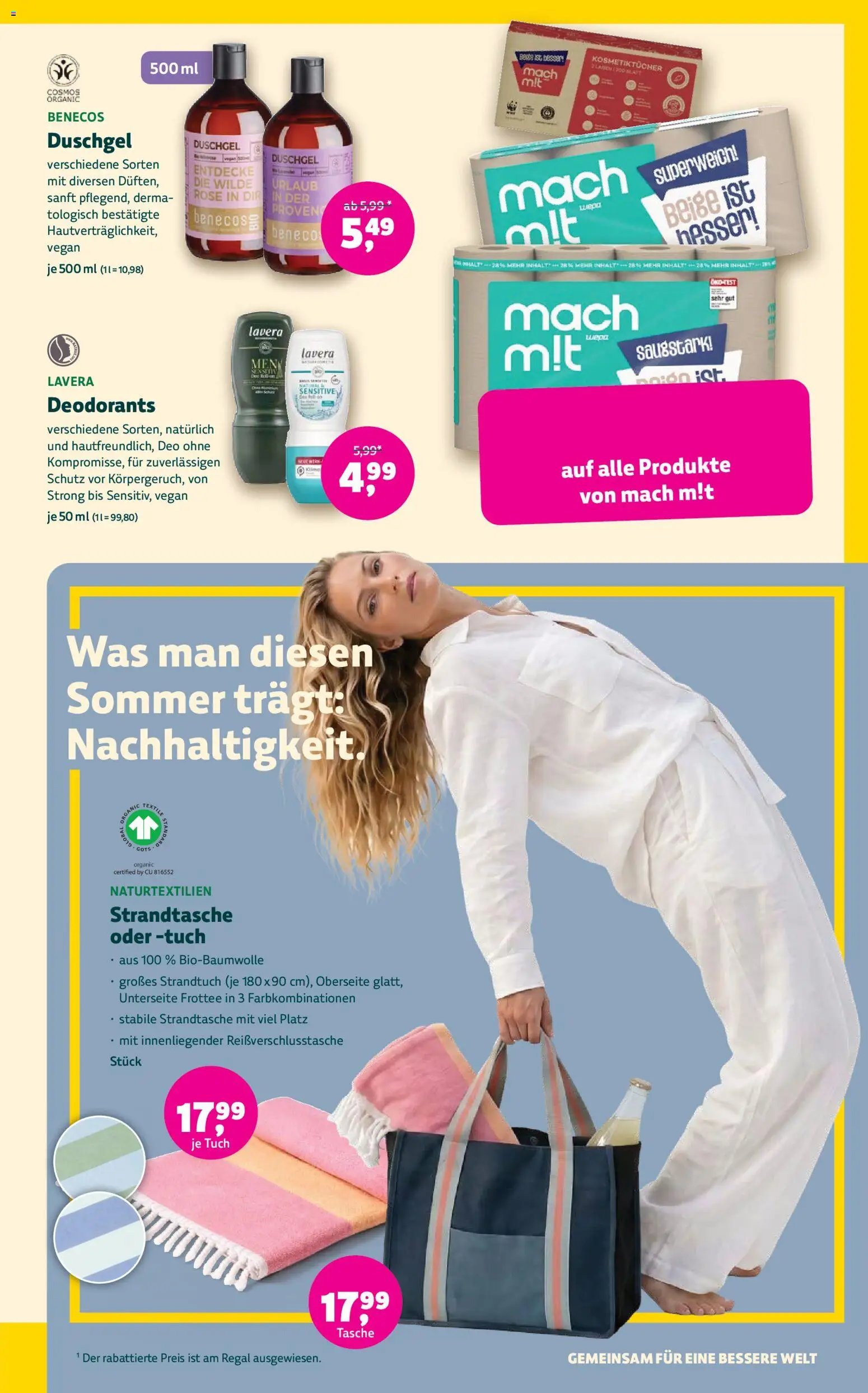 Denns BioMarkt Flugblatt