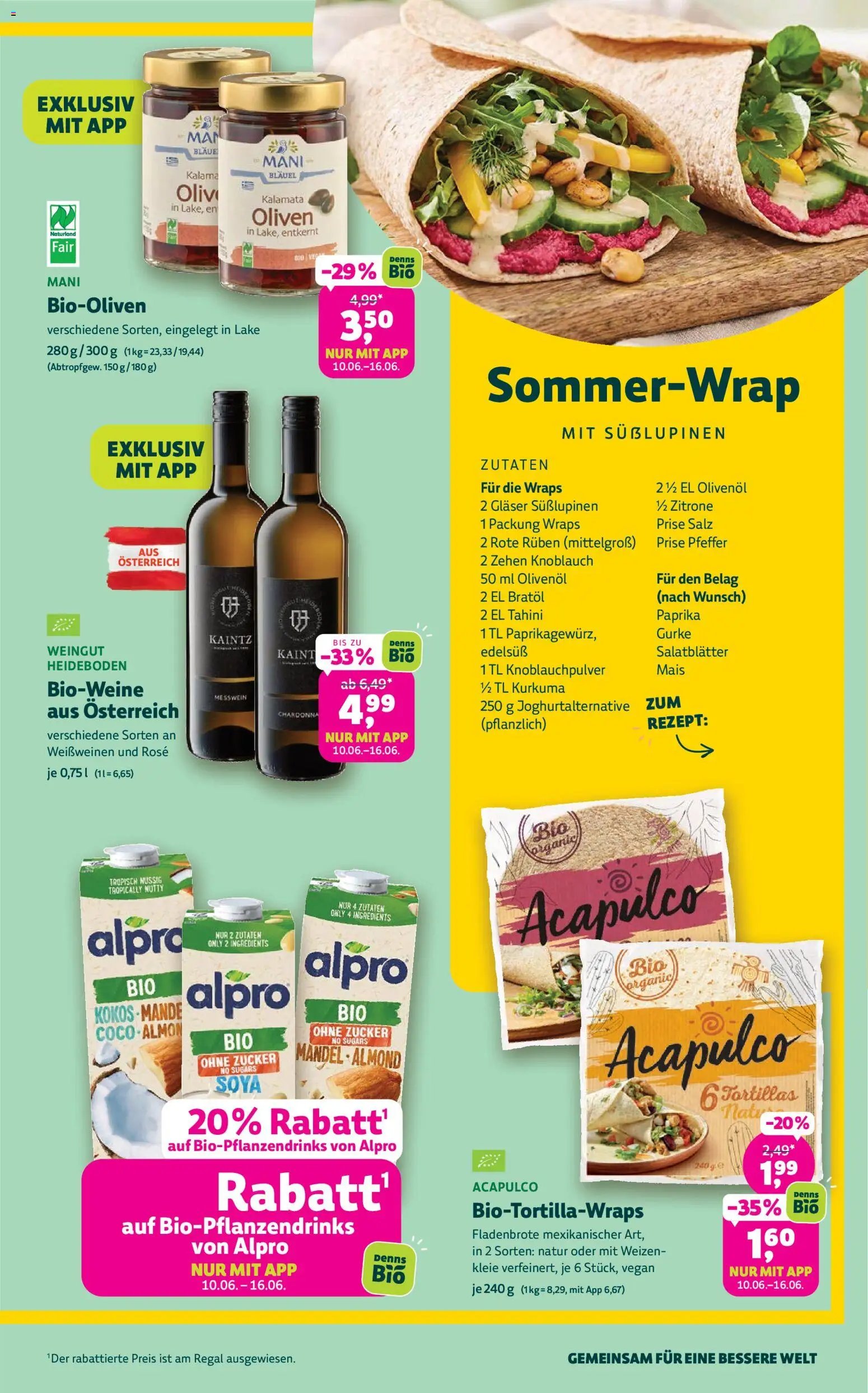 Denns BioMarkt Flugblatt