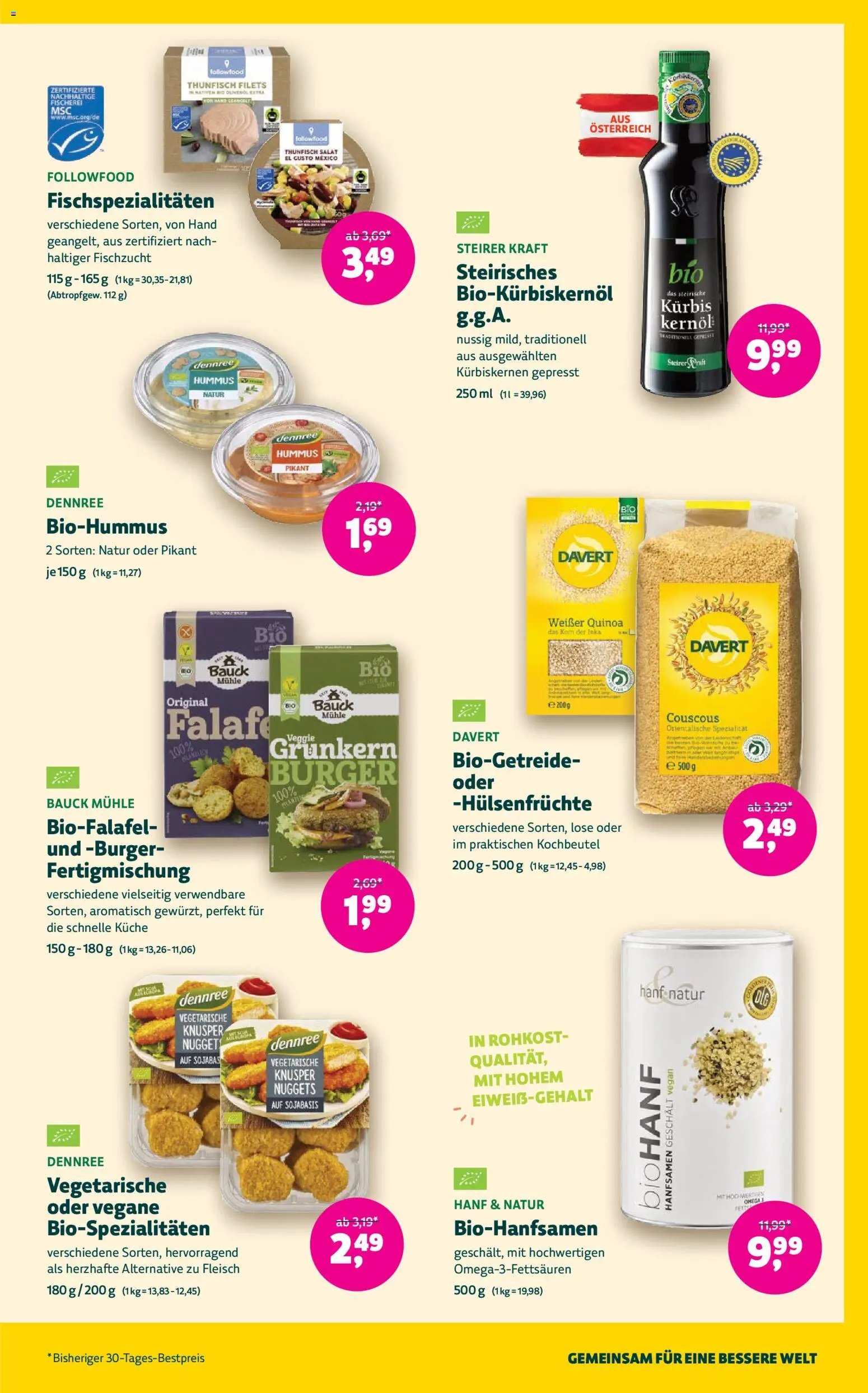 Denns BioMarkt Flugblatt